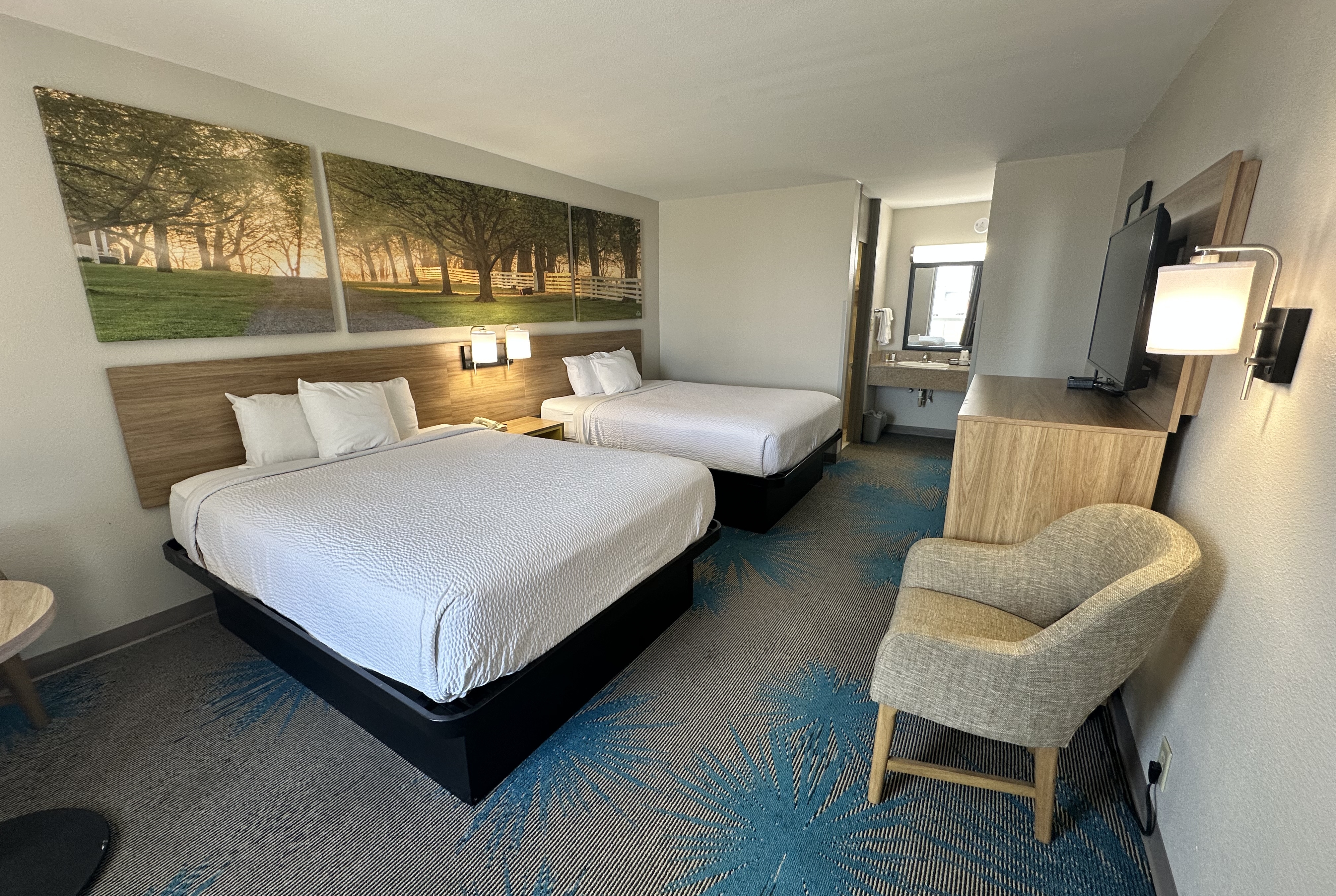 Guest room at the Days Inn by Wyndham Adel I-75 in Adel, Georgia