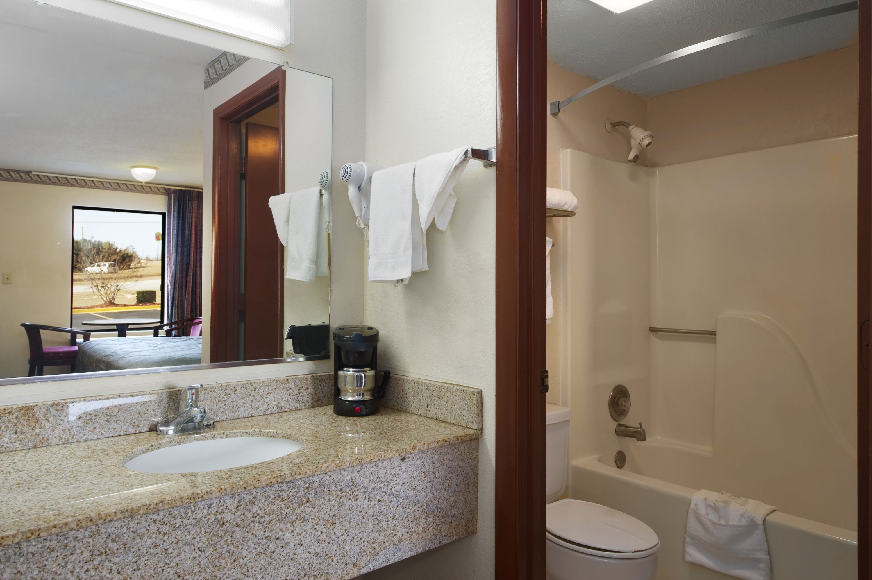 Guest room at the Days Inn by Wyndham Augusta/Fort Eisenhower in Augusta, Georgia