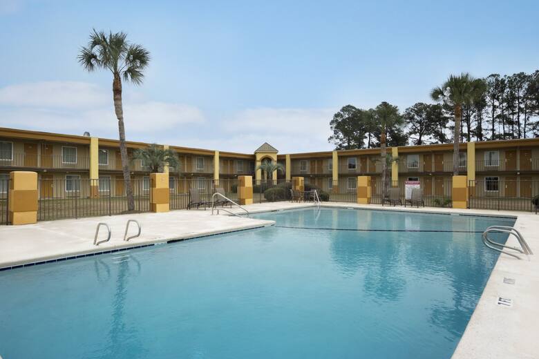 Pool at the Days Inn Brunswick/St. Simons Area in Brunswick, Georgia