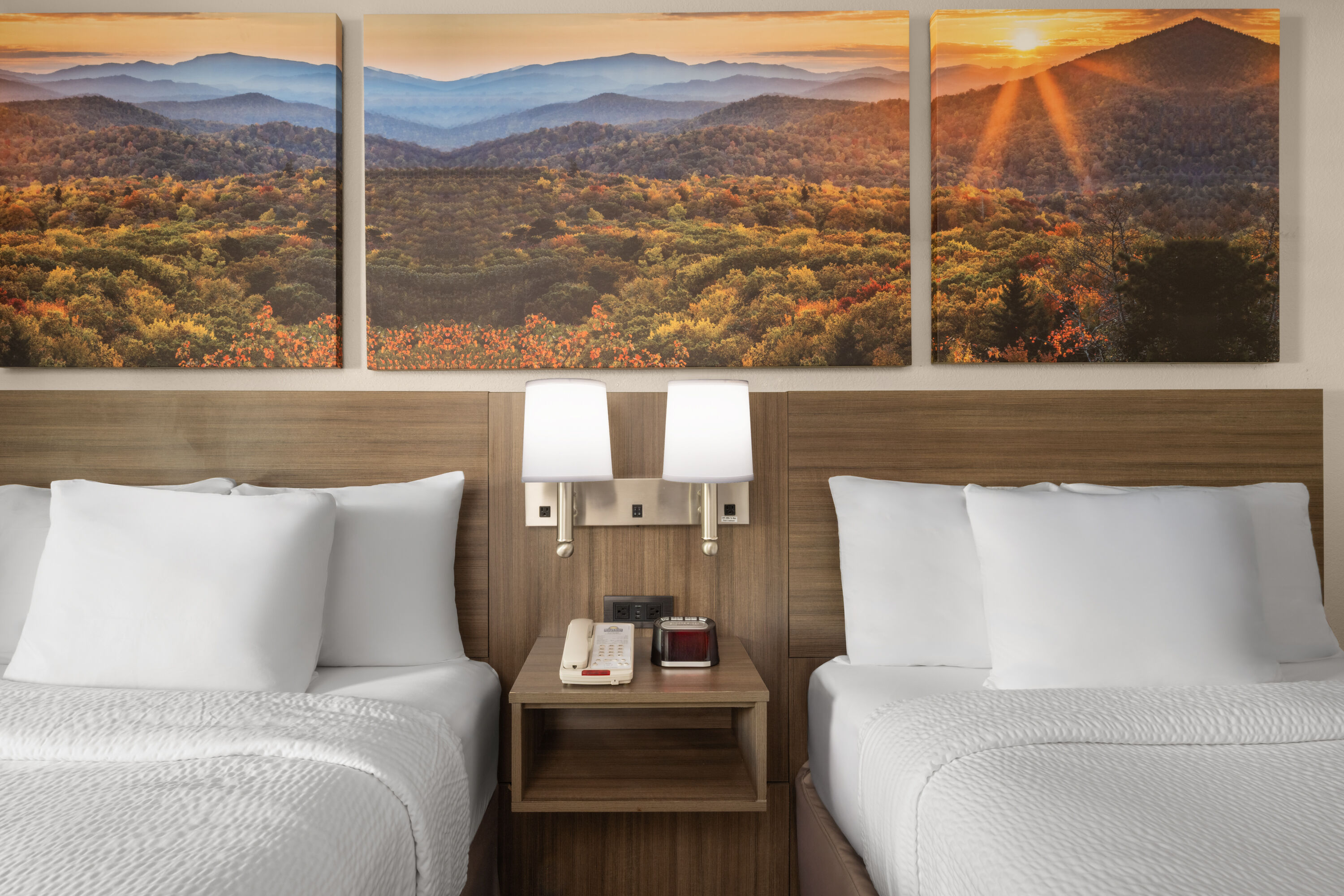 Guest room at the Days Inn by Wyndham Canton in Canton, Georgia