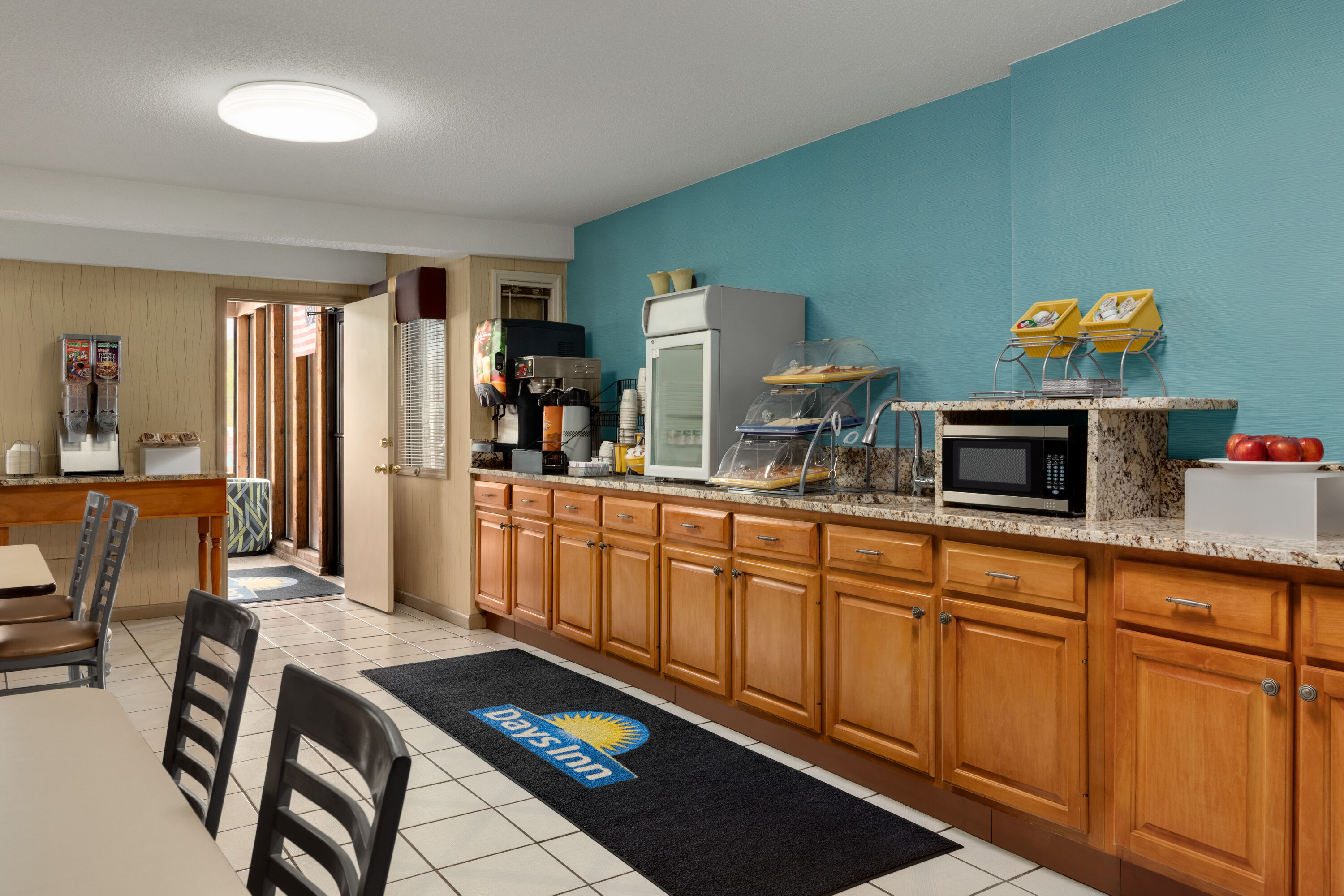 Free breakfast at Days Inn by Wyndham Cartersville in Cartersville, Georgia