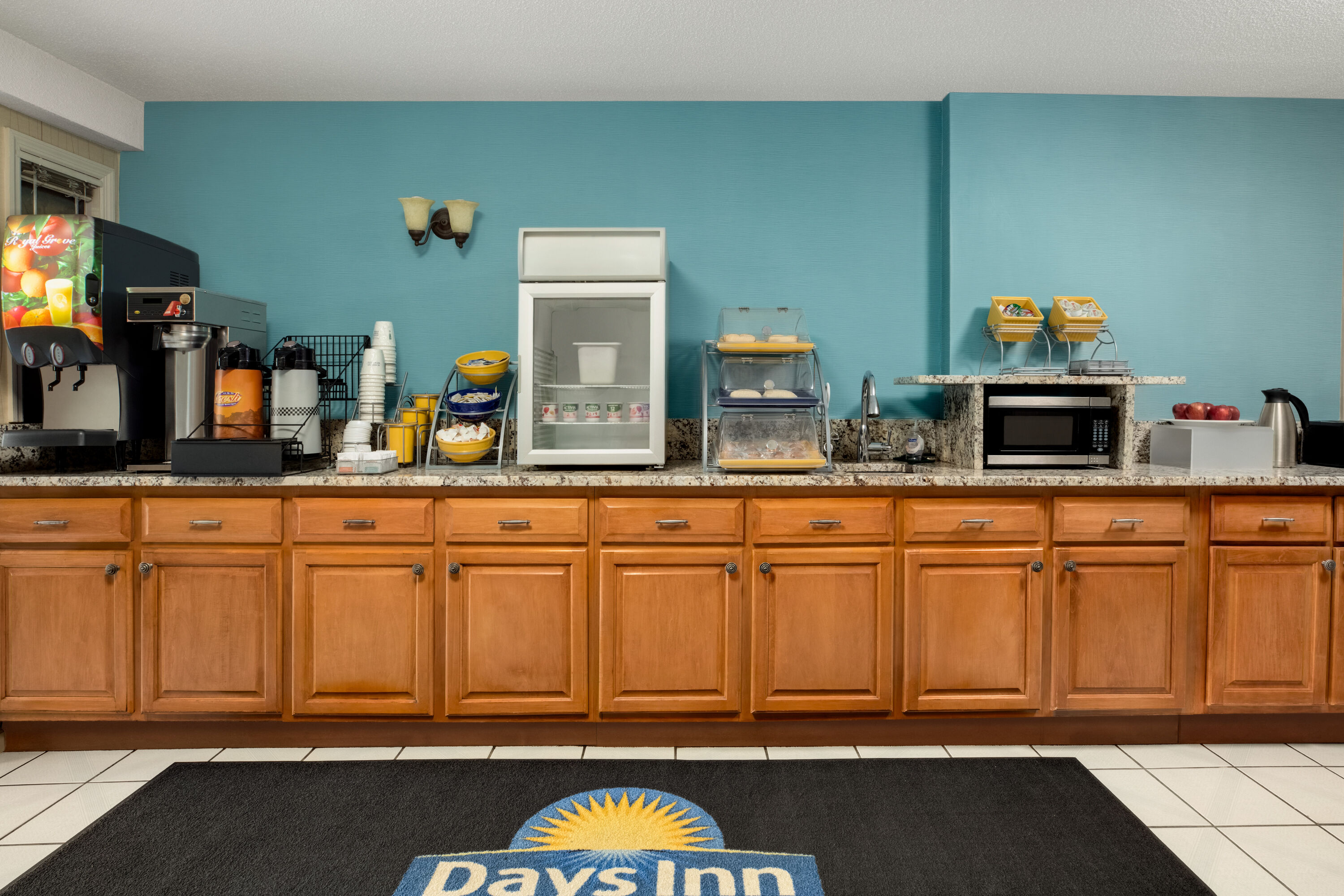 Free breakfast at Days Inn by Wyndham Cartersville in Cartersville, Georgia