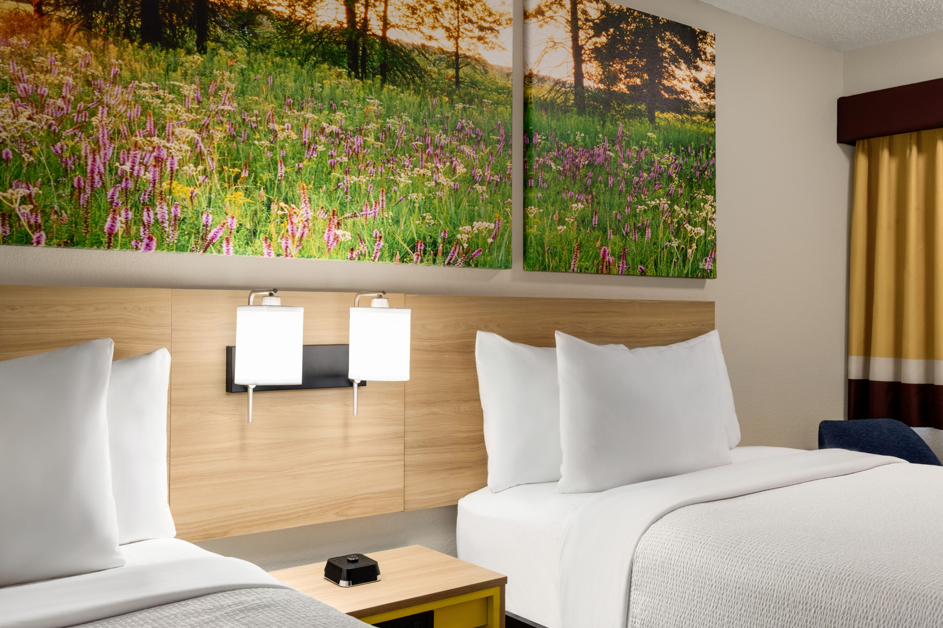 Guest room at the Days Inn by Wyndham Cartersville in Cartersville, Georgia