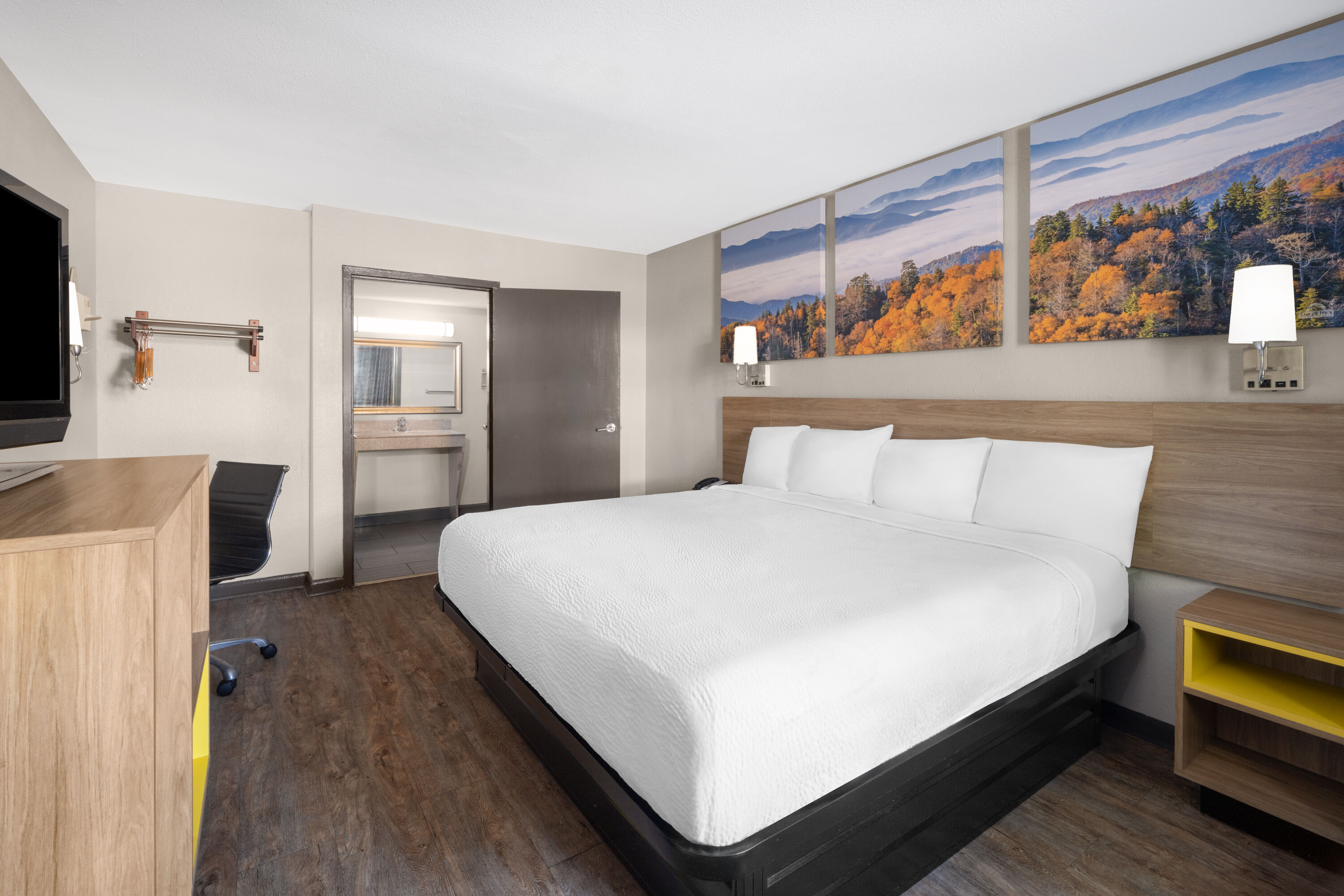 Guest room at the Days Inn by Wyndham College Park Airport Best Road in College Park, Georgia