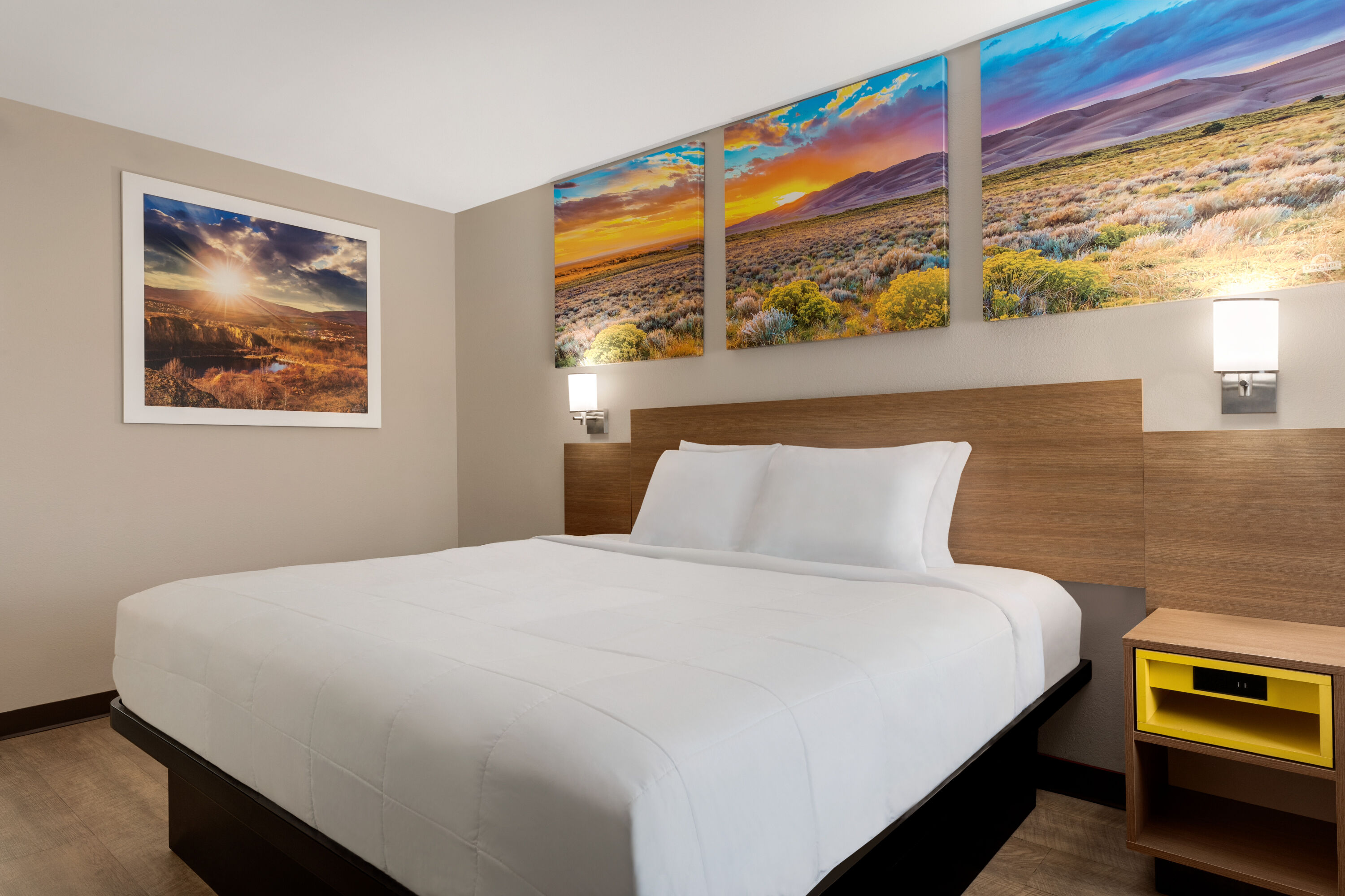 Guest room at the Days Inn by Wyndham Covington in Covington, Georgia