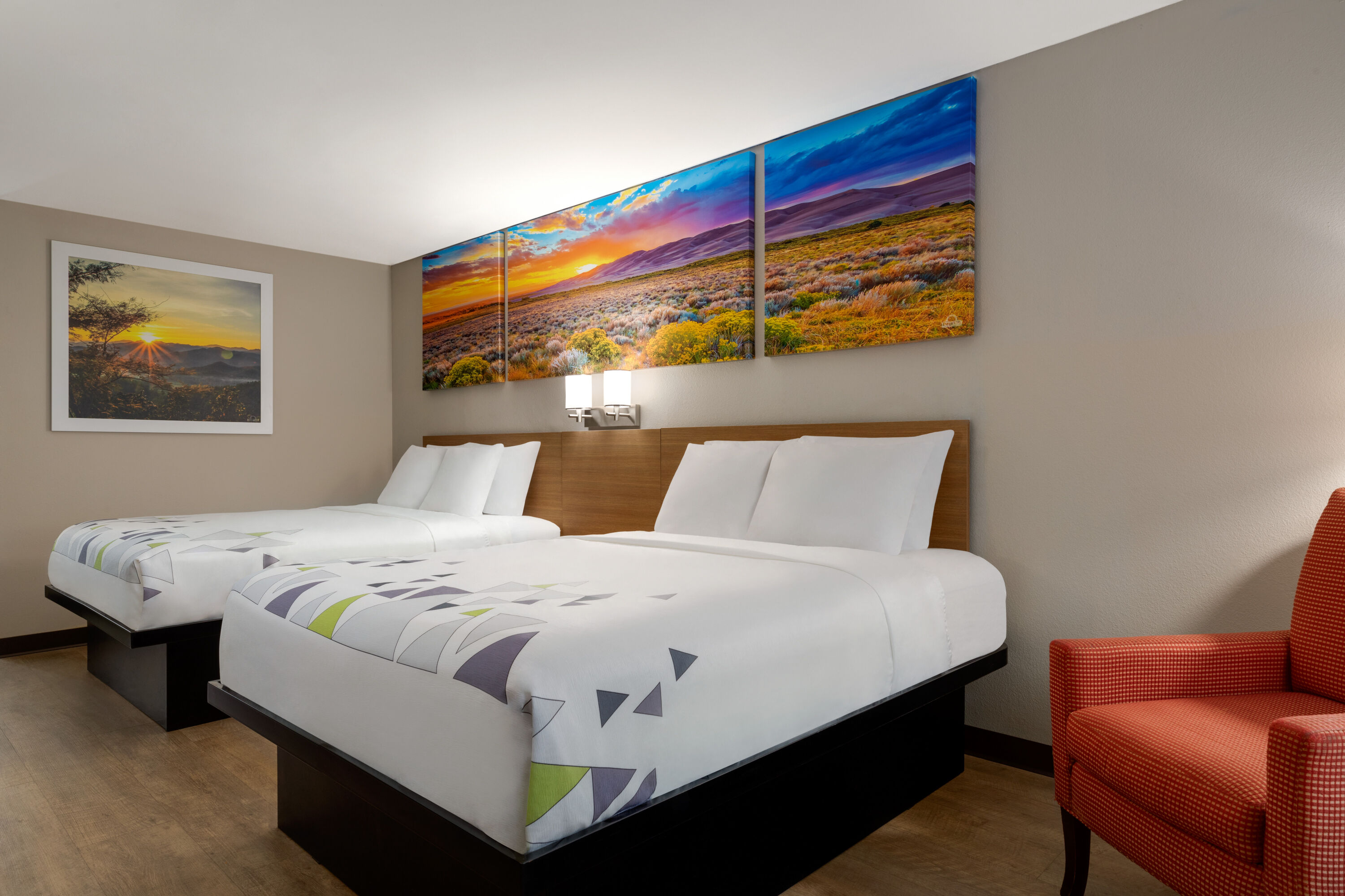 Guest room at the Days Inn by Wyndham Covington in Covington, Georgia