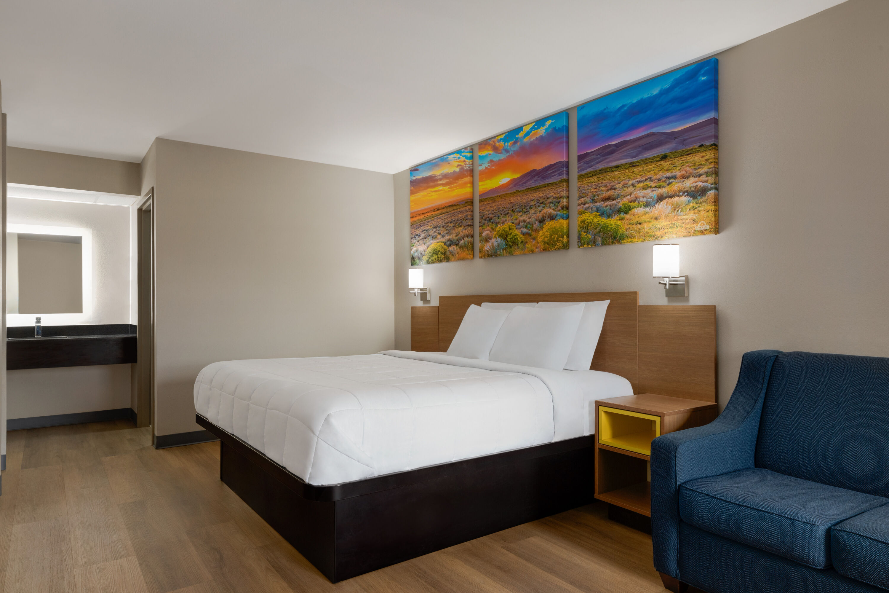 Guest room at the Days Inn by Wyndham Covington in Covington, Georgia