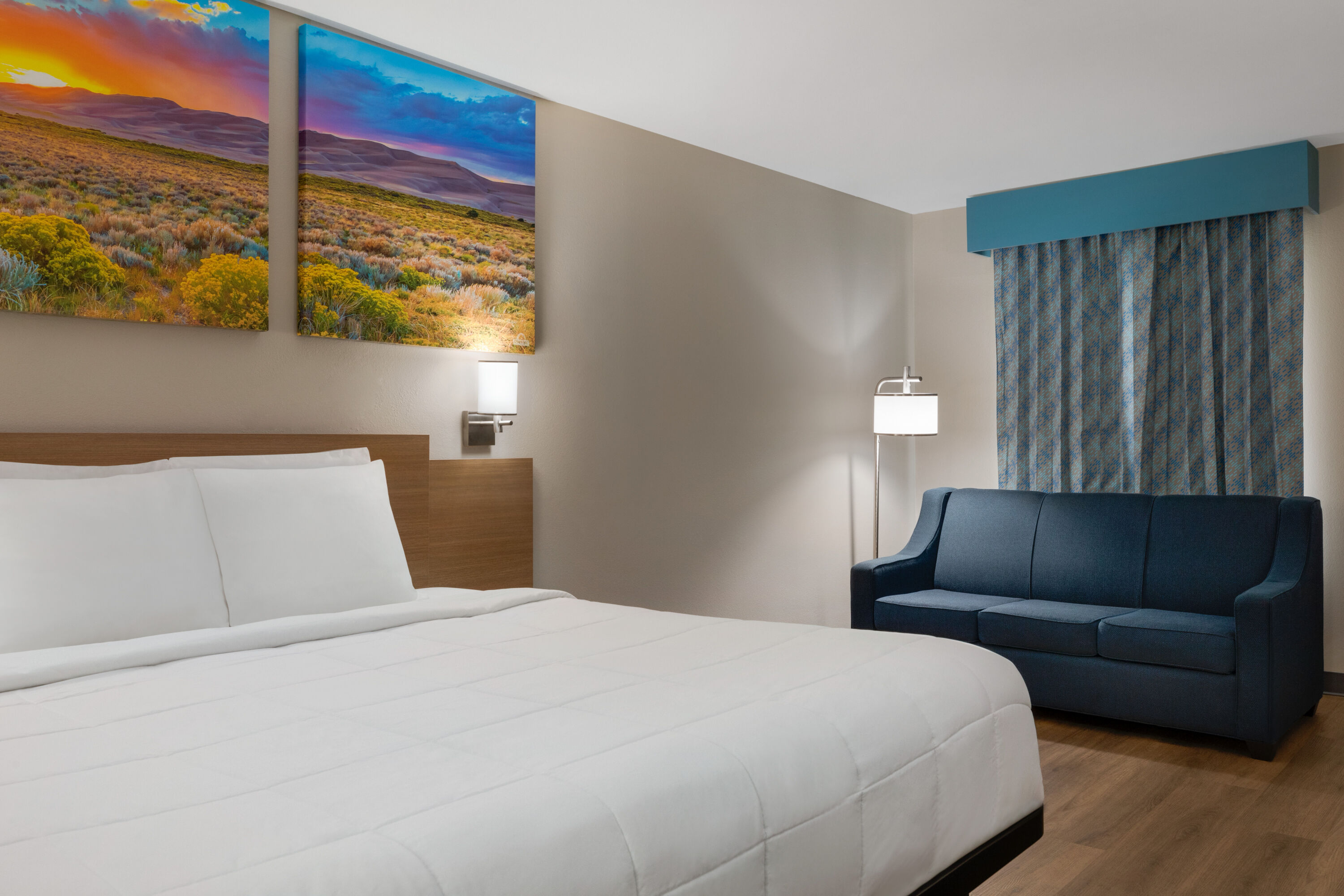 Guest room at the Days Inn by Wyndham Covington in Covington, Georgia