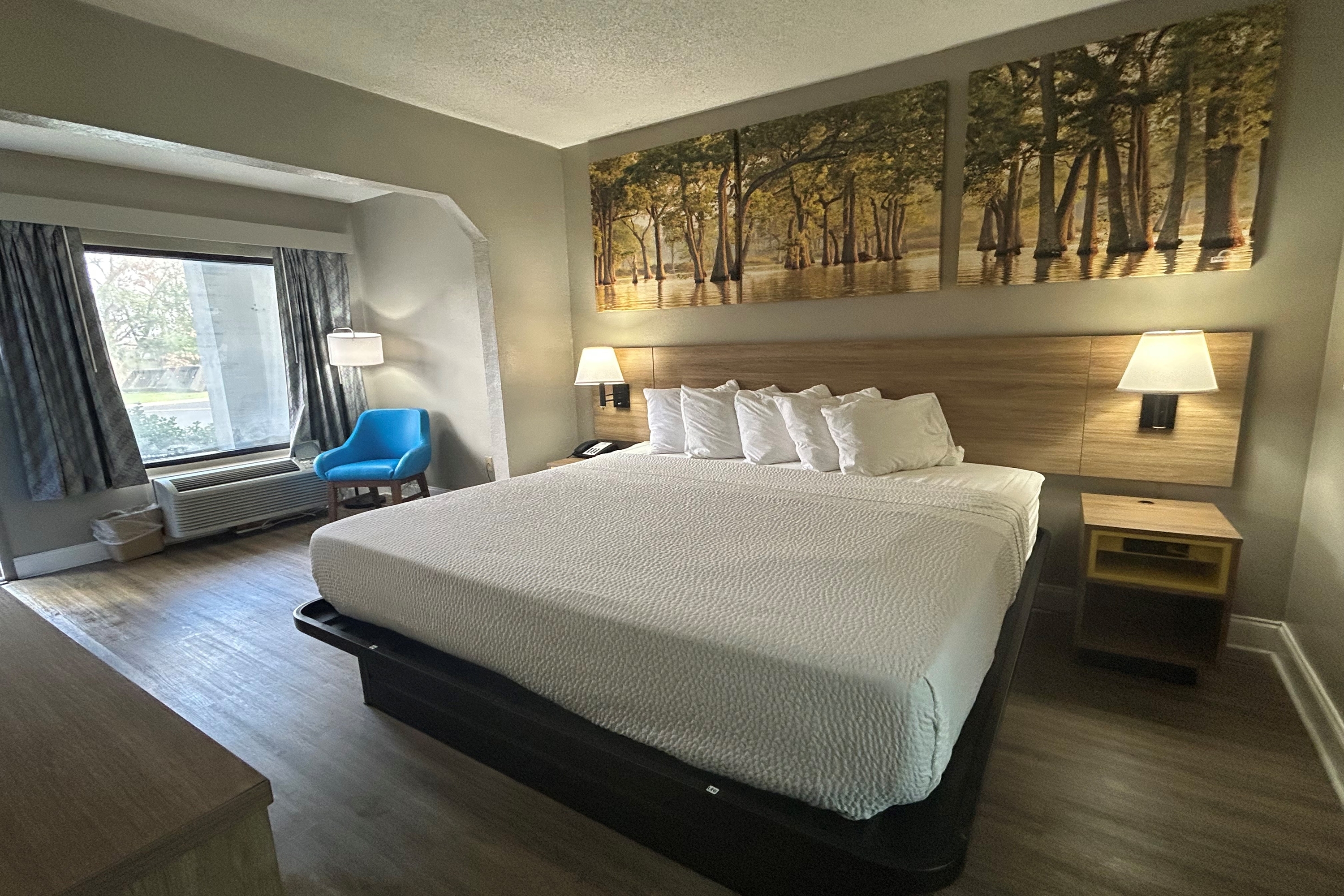Guest room at the Days Inn by Wyndham Dublin GA in Dublin, Georgia