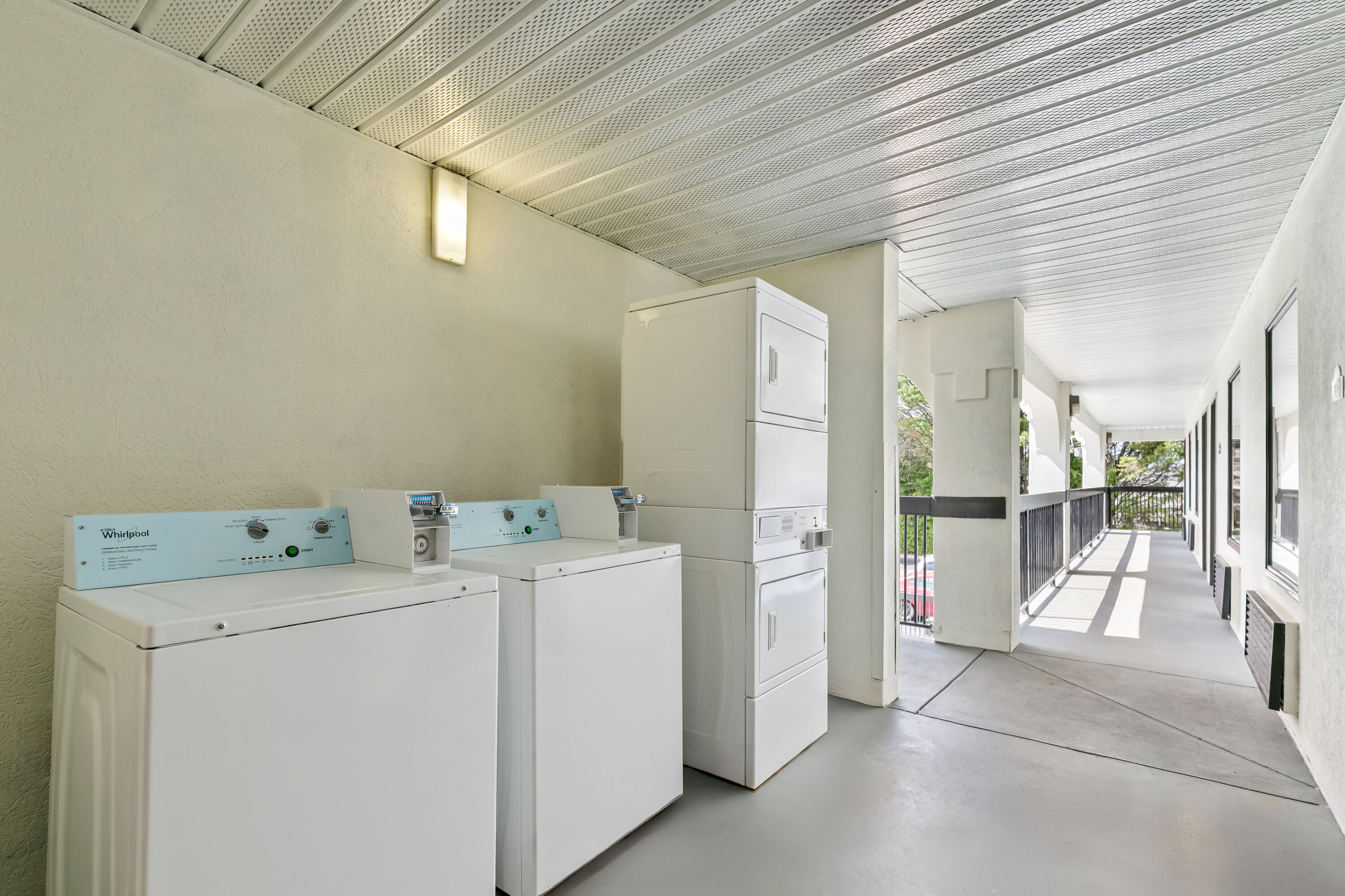 Laundry facilities at Days Inn by Wyndham Elberton in Elberton, Georgia