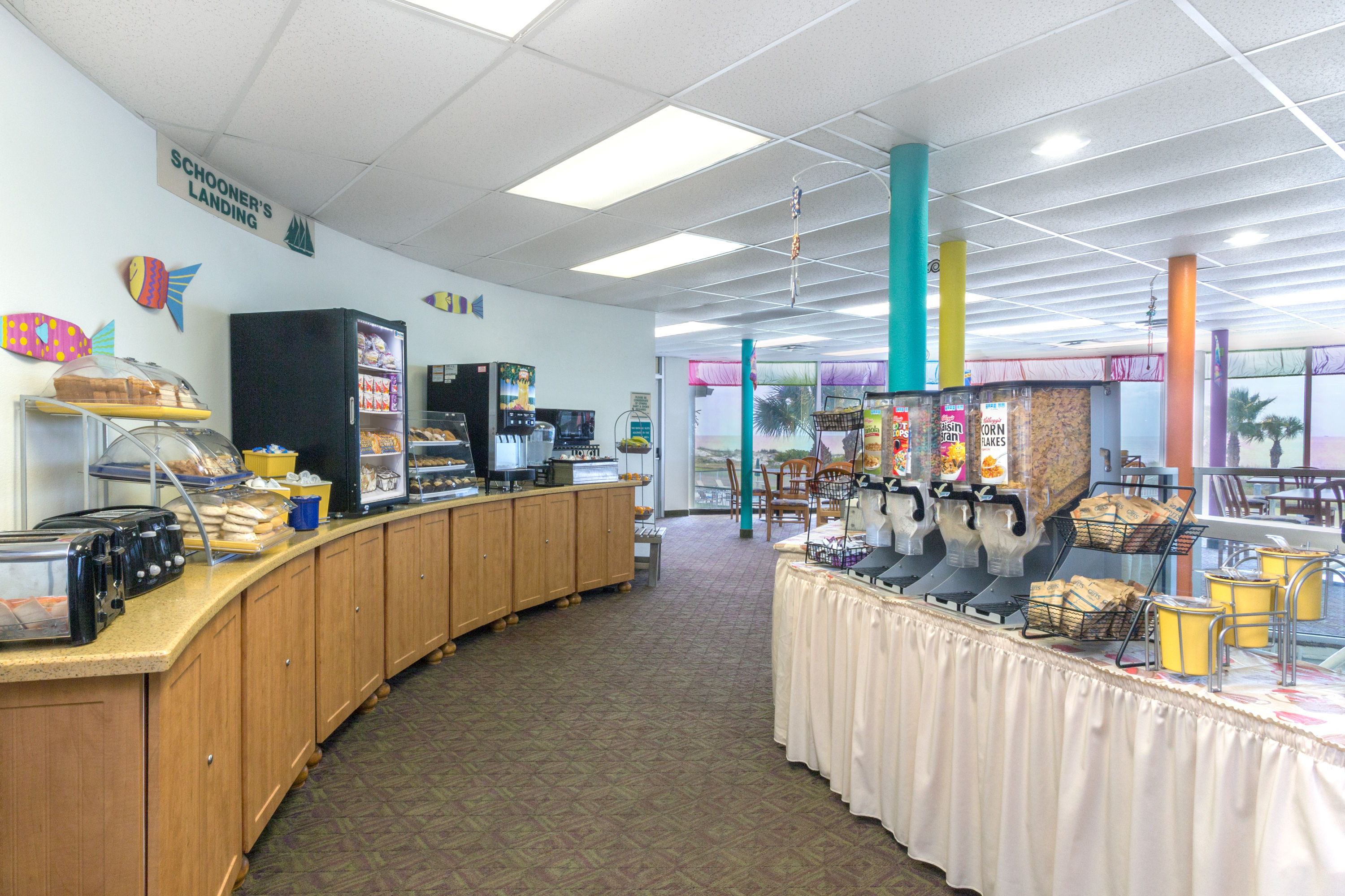 Free breakfast at Days Inn & Suites by Wyndham Jekyll Island in Jekyll Island, Georgia