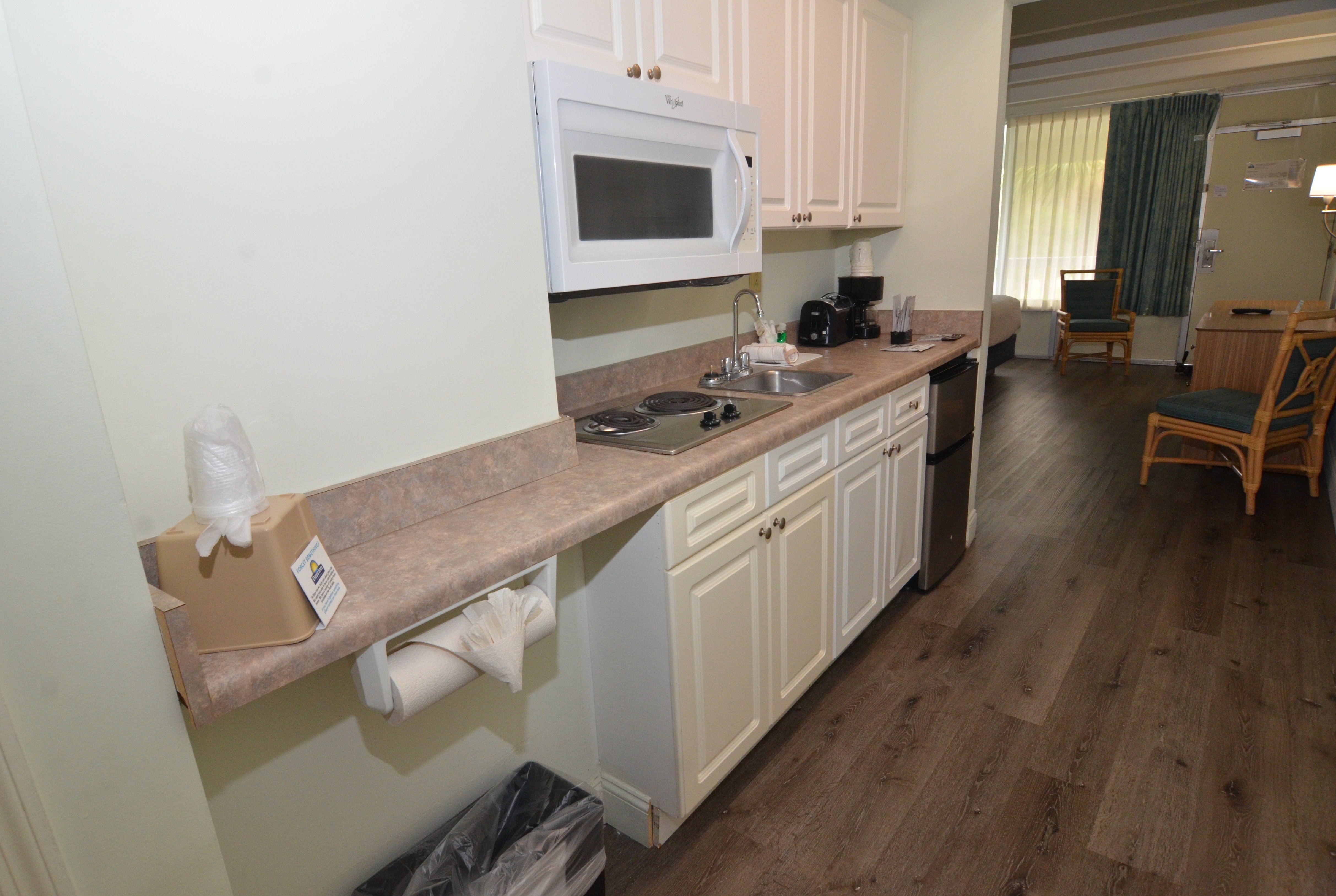 Guest room at the Days Inn & Suites by Wyndham Jekyll Island in Jekyll Island, Georgia