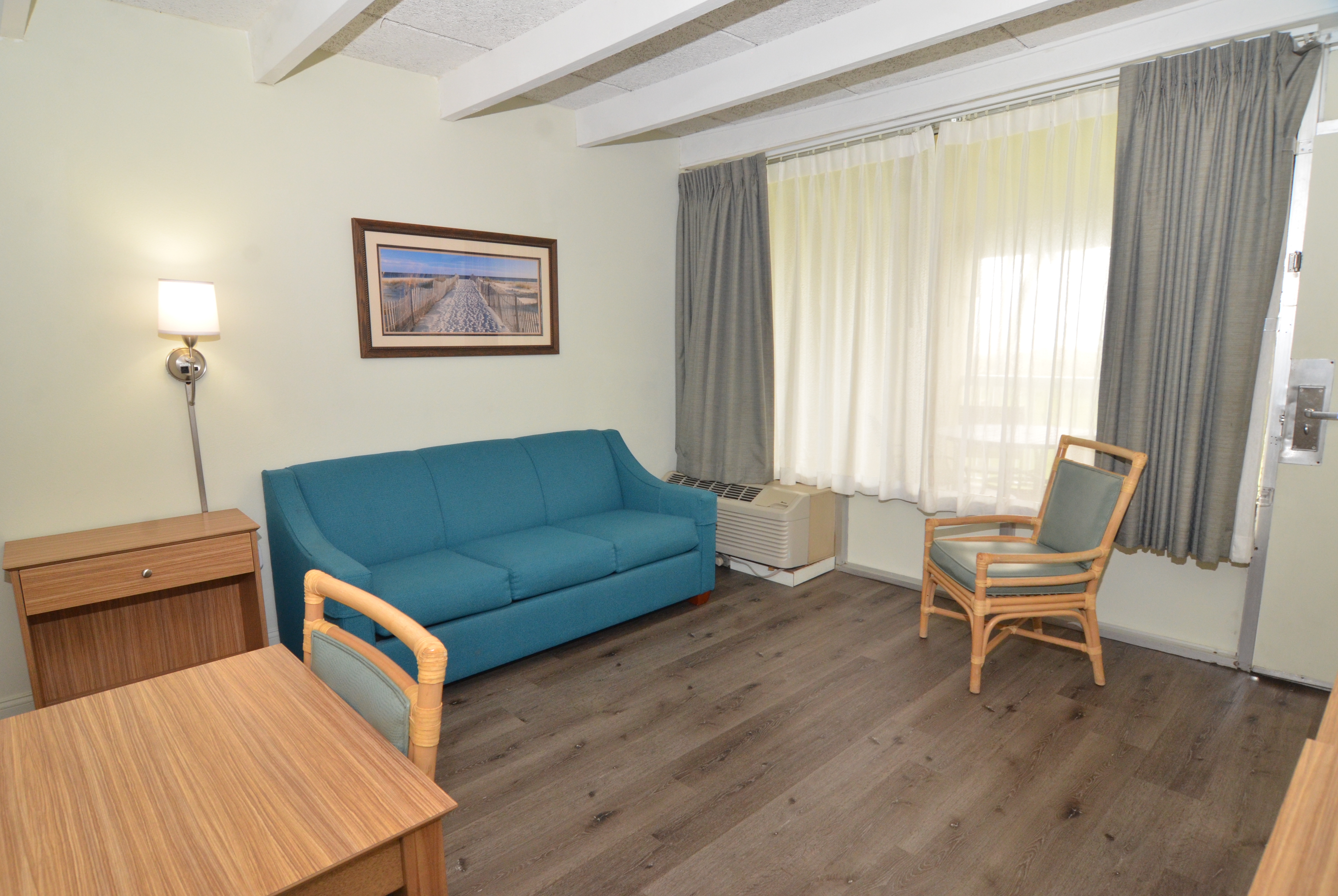 Guest room at the Days Inn & Suites by Wyndham Jekyll Island in Jekyll Island, Georgia