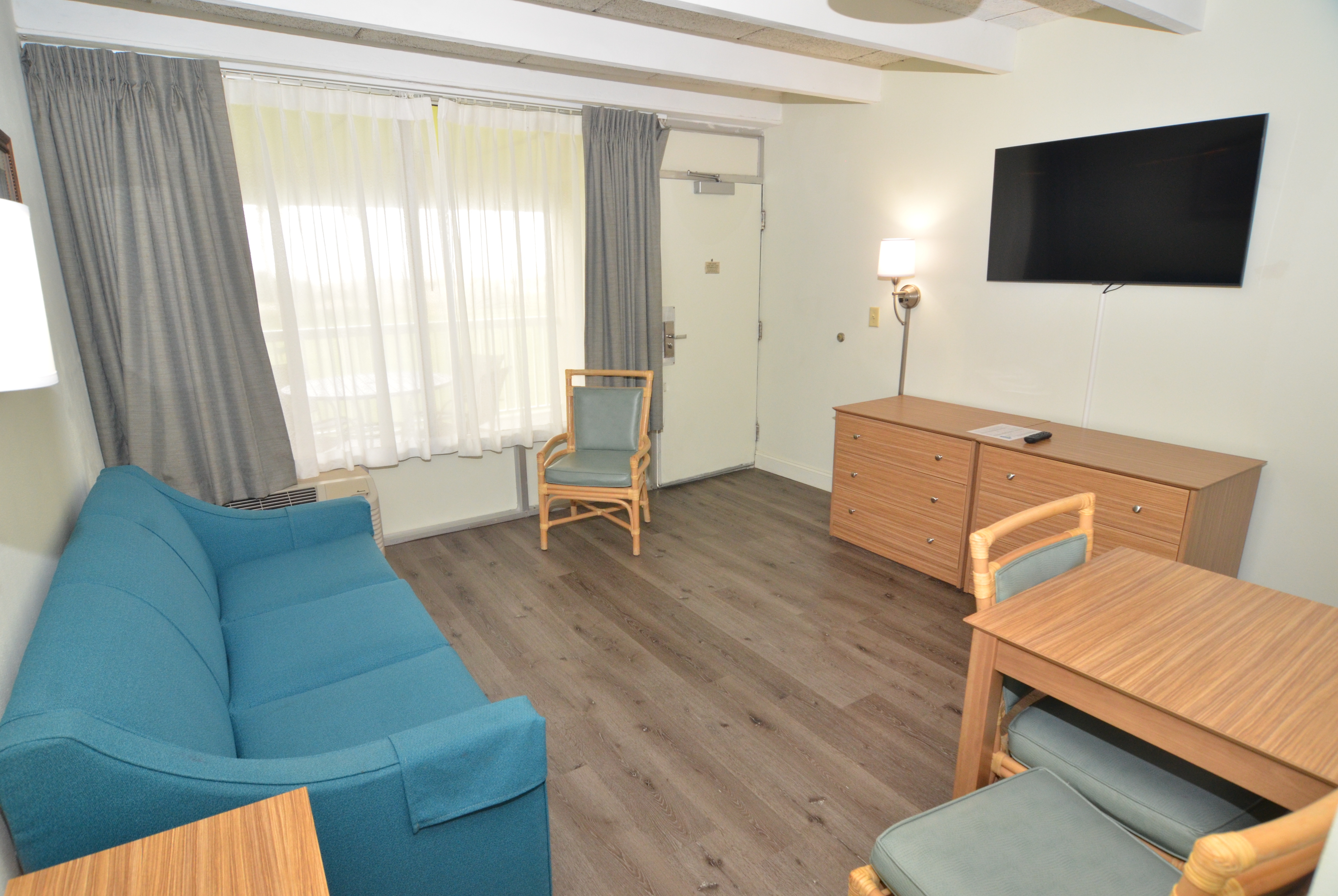 Guest room at the Days Inn & Suites by Wyndham Jekyll Island in Jekyll Island, Georgia