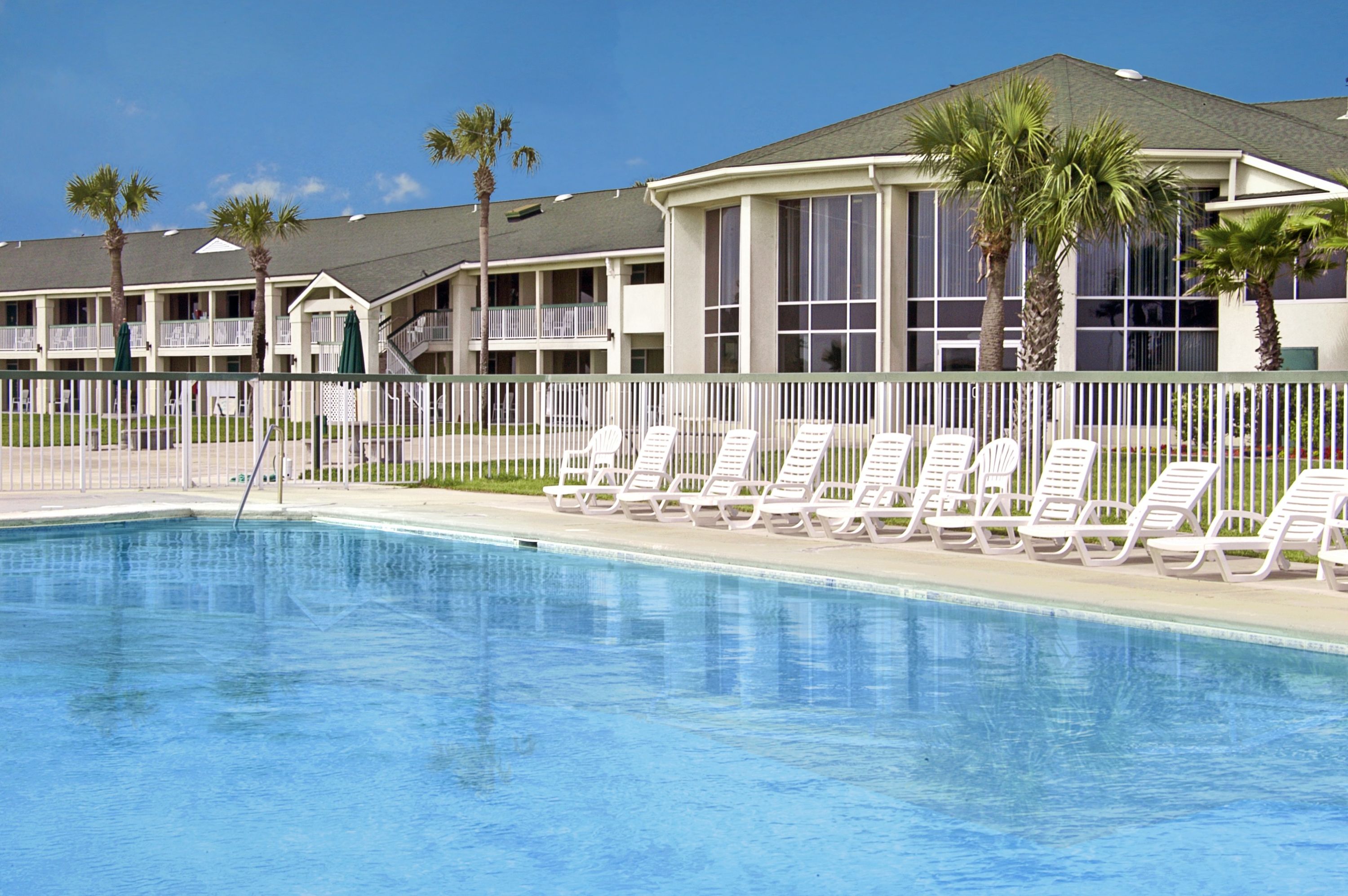 Pool at the Days Inn & Suites by Wyndham Jekyll Island in Jekyll Island, Georgia