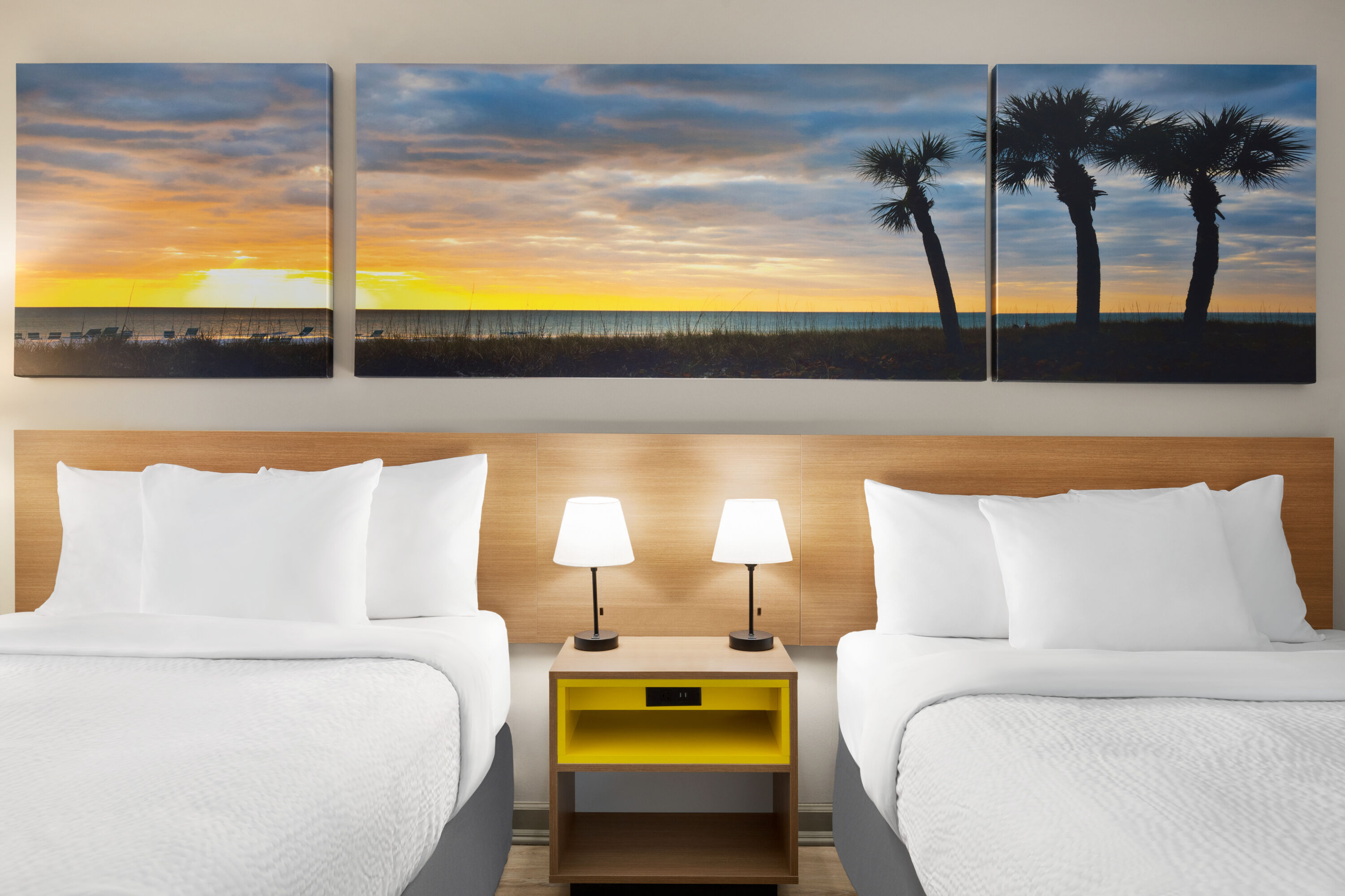 Guest room at the Days Inn by Wyndham Kingsland GA in Kingsland, Georgia