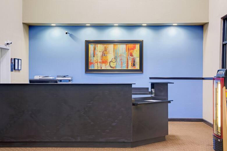 Days Inn Lawrenceville hotel lobby in Lawrenceville, Georgia