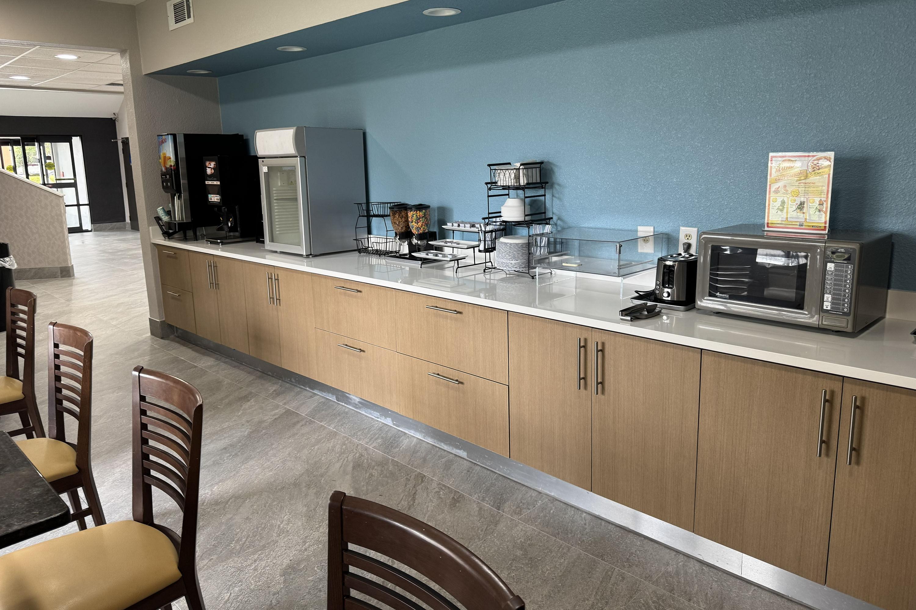 Free breakfast at Days Inn by Wyndham McDonough in McDonough, Georgia