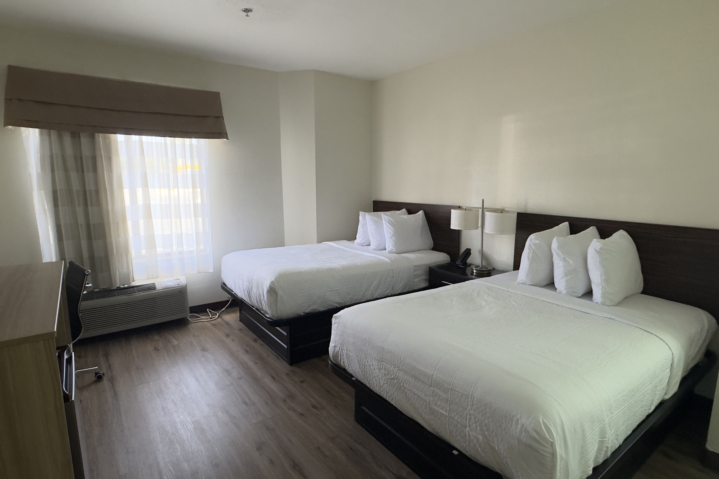 Guest room at the Days Inn by Wyndham McDonough in McDonough, Georgia