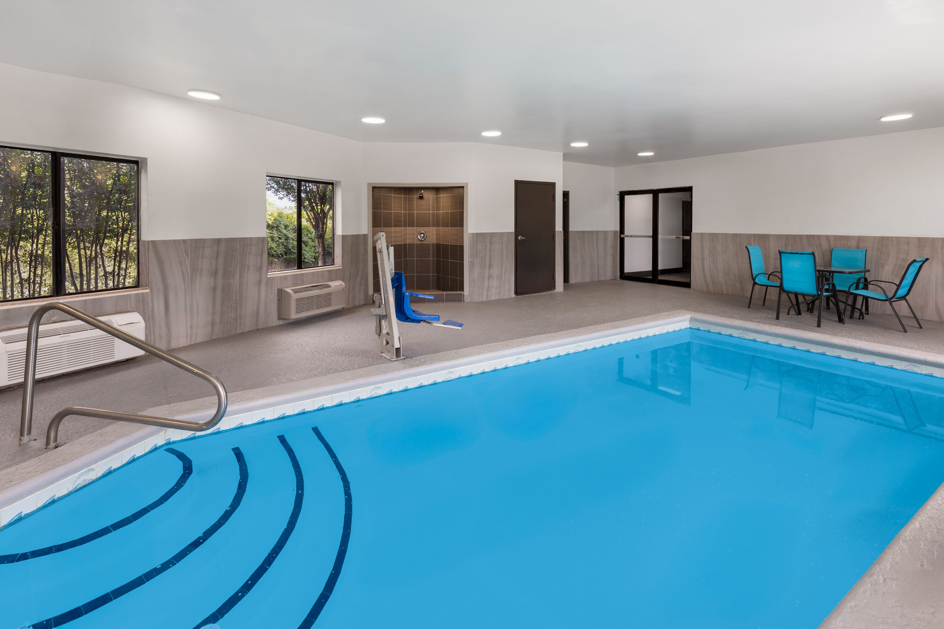 Indoor pool at the Days Inn by Wyndham McDonough in McDonough, Georgia