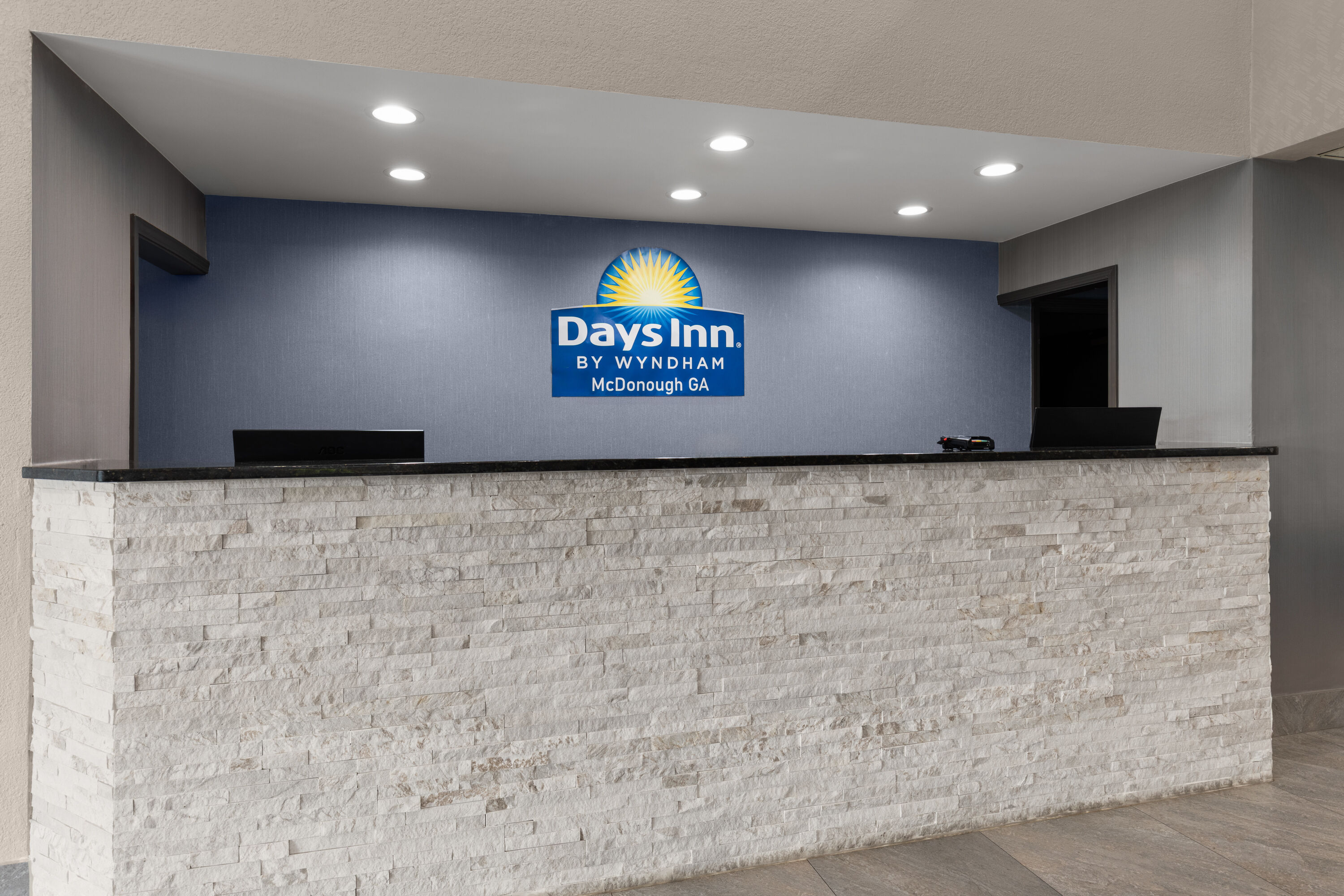 Days Inn by Wyndham McDonough reception in McDonough, Georgia