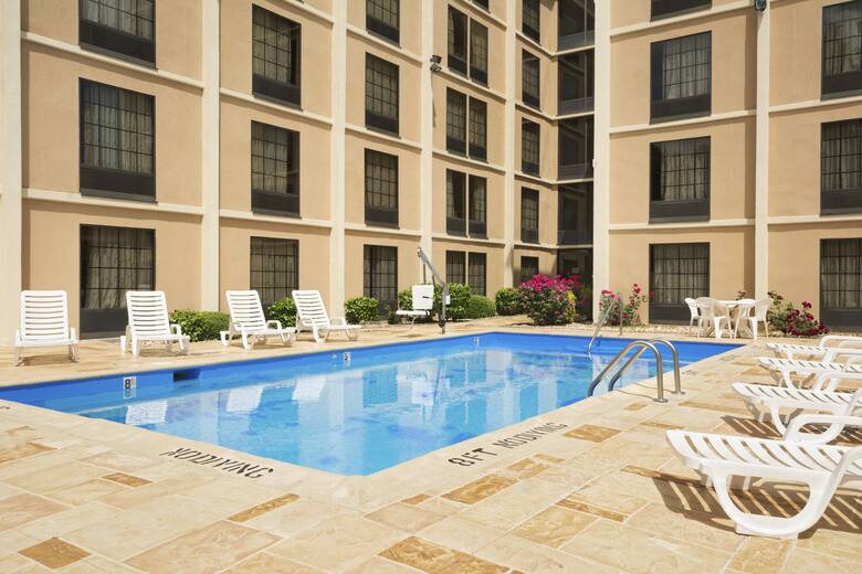 Pool at the Days Inn Rome Downtown in Rome, Georgia