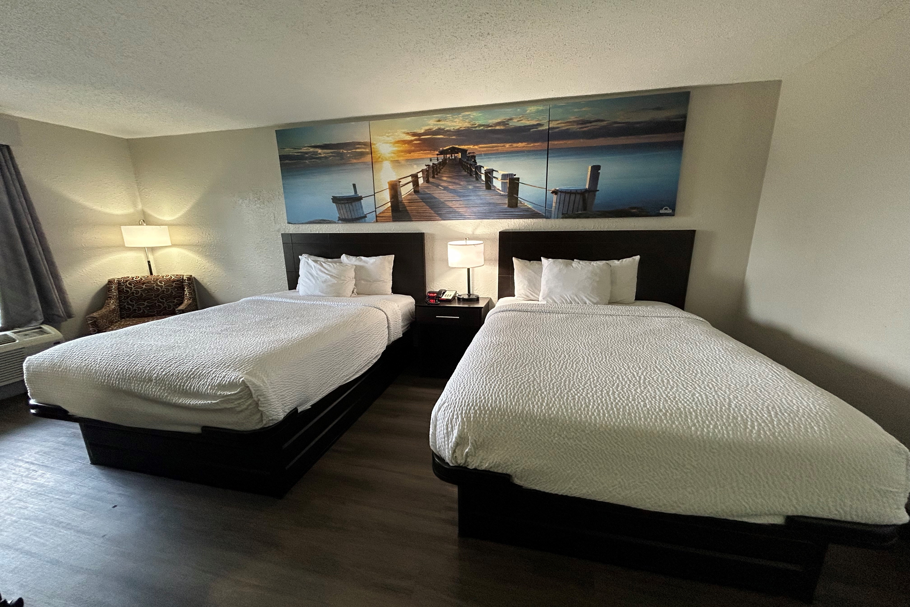Guest room at the Days Inn by Wyndham Savannah Airport in Savannah, Georgia