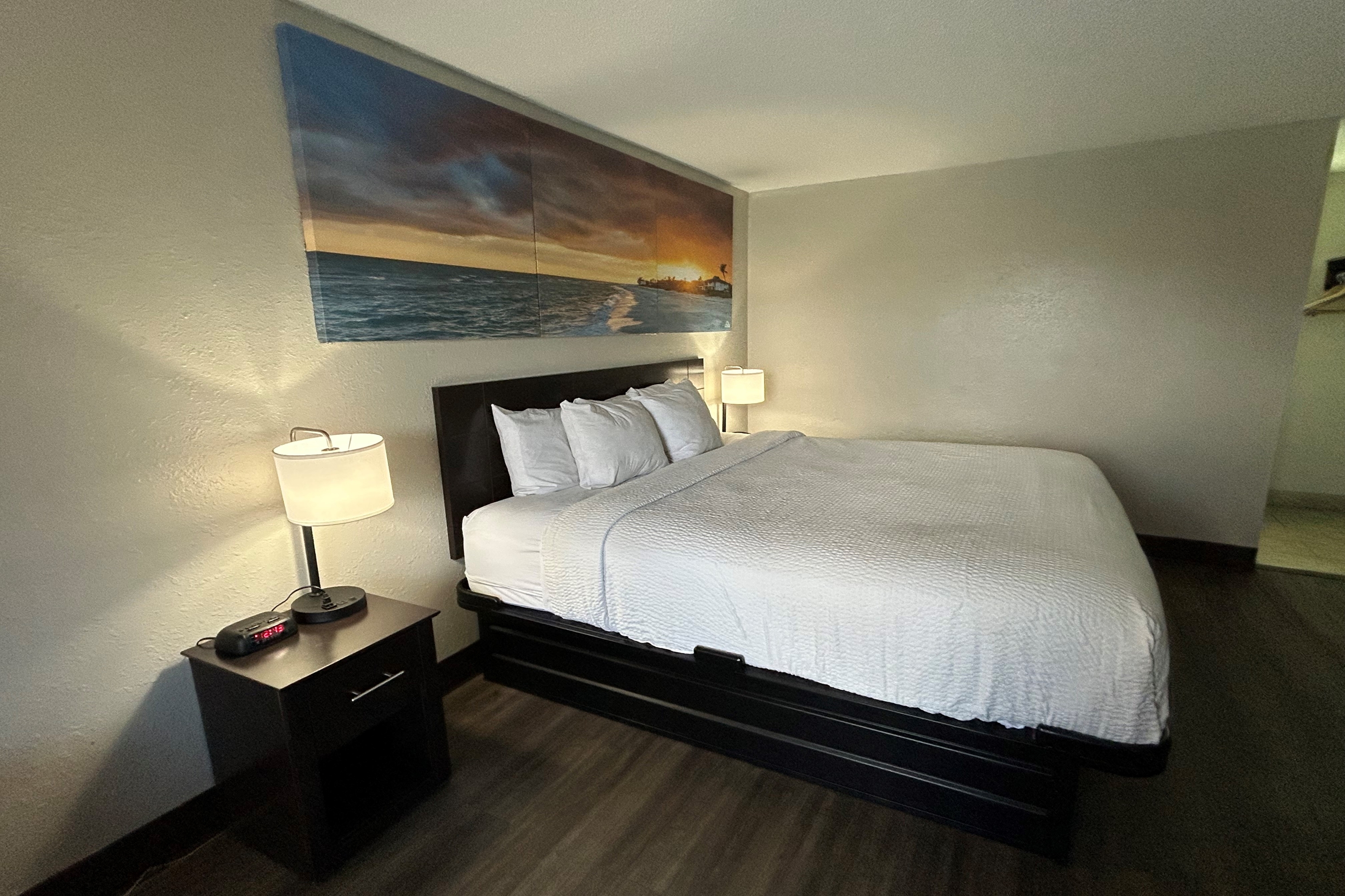Guest room at the Days Inn by Wyndham Savannah Airport in Savannah, Georgia