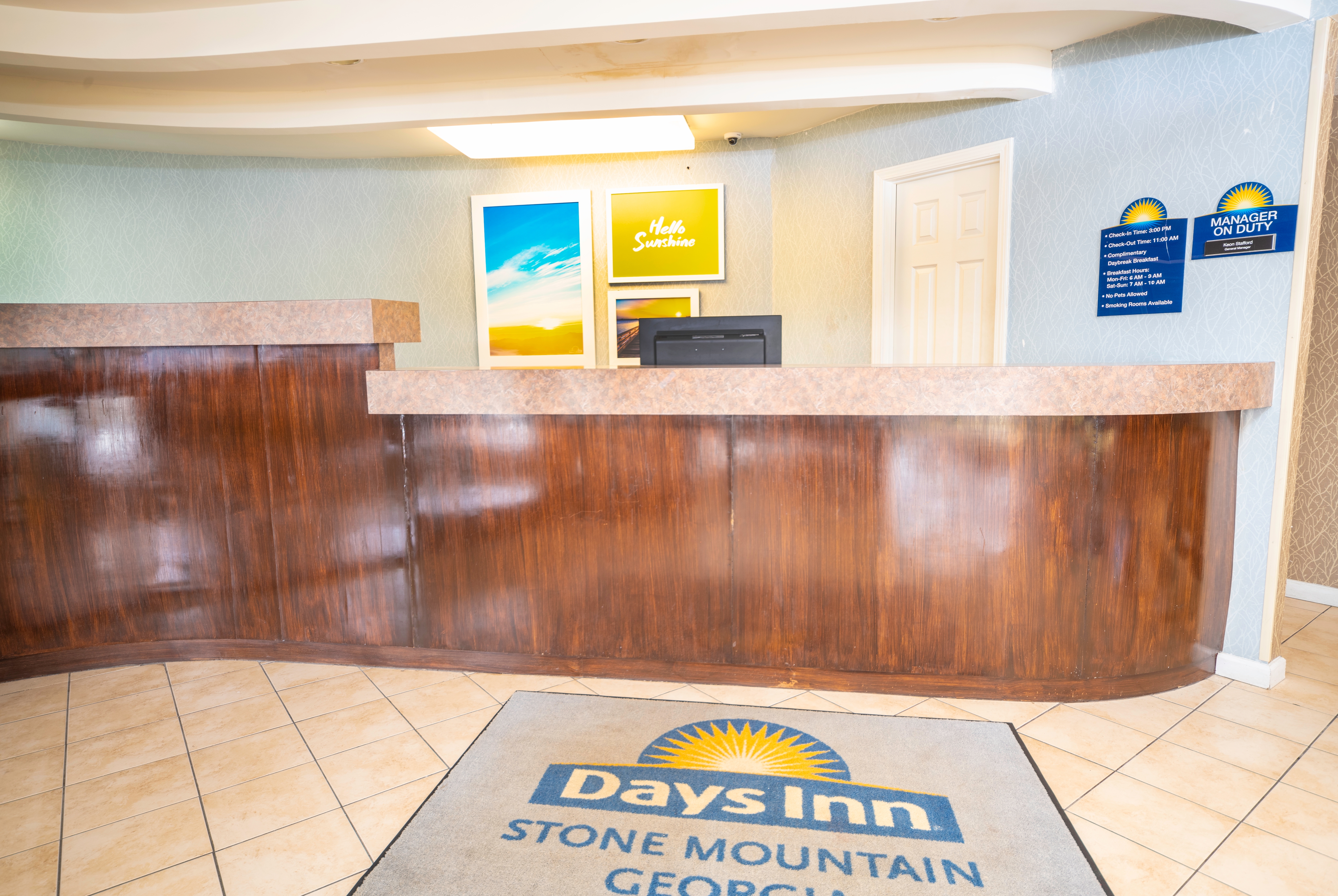 Days Inn by Wyndham Atlanta Stone Mountain reception in Stone Mountain, Georgia