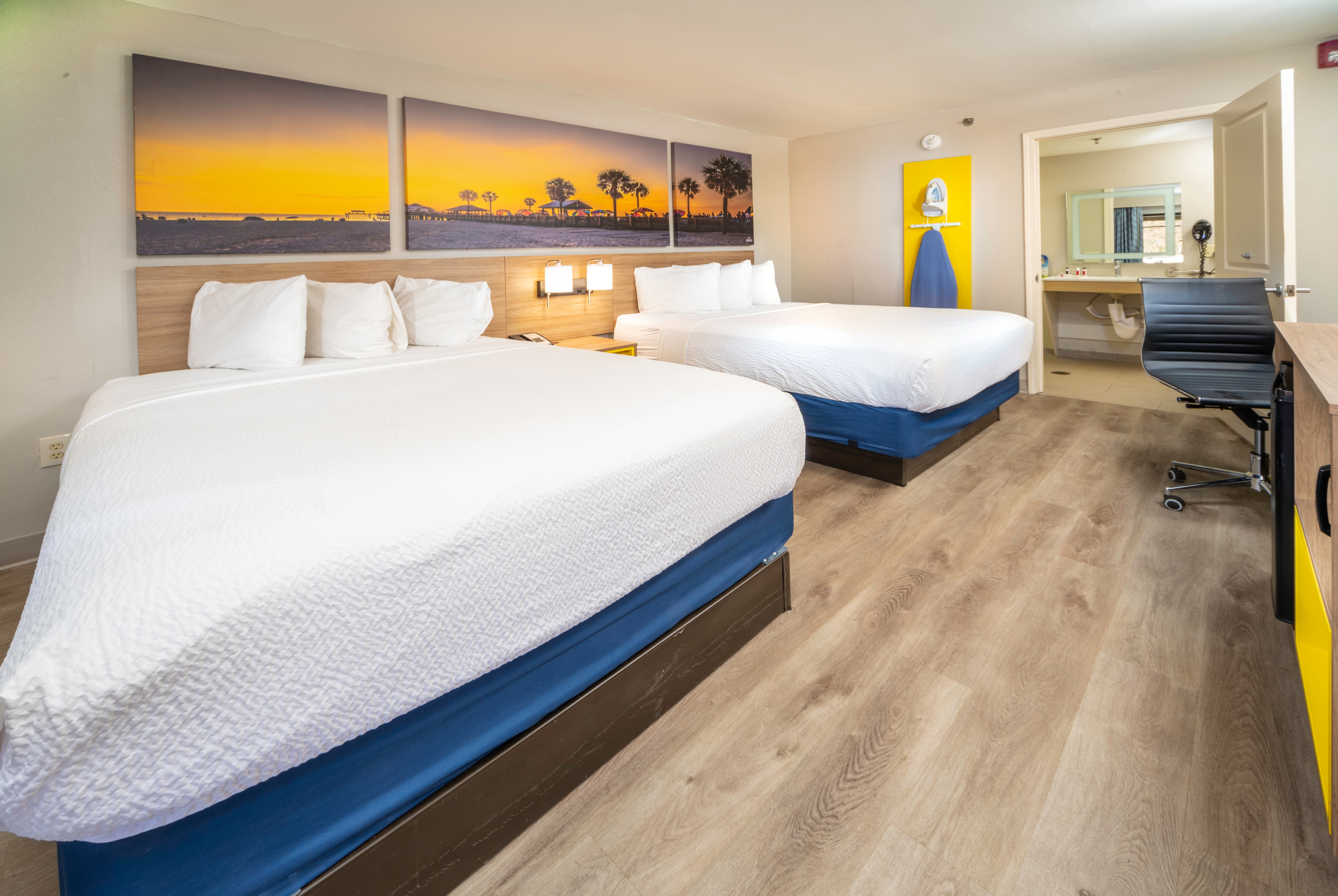 Guest room at the Days Inn by Wyndham Atlanta Stone Mountain in Stone Mountain, Georgia