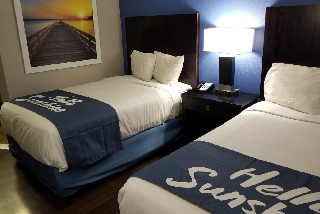 Guest room at the Days Inn by Wyndham Thomson in Thomson, Georgia