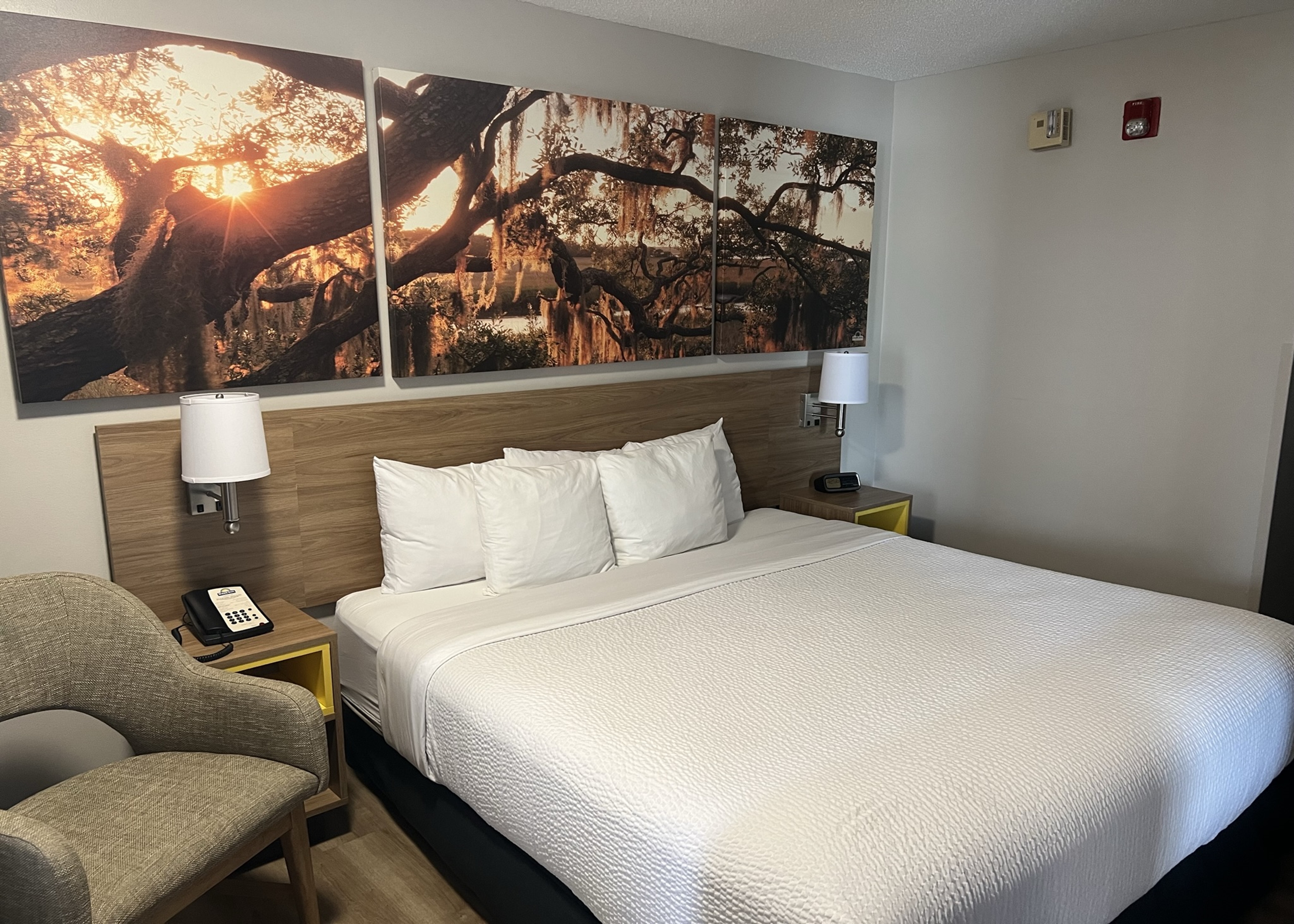 Guest room at the Days Inn by Wyndham Valdosta I-75 in Valdosta, Georgia