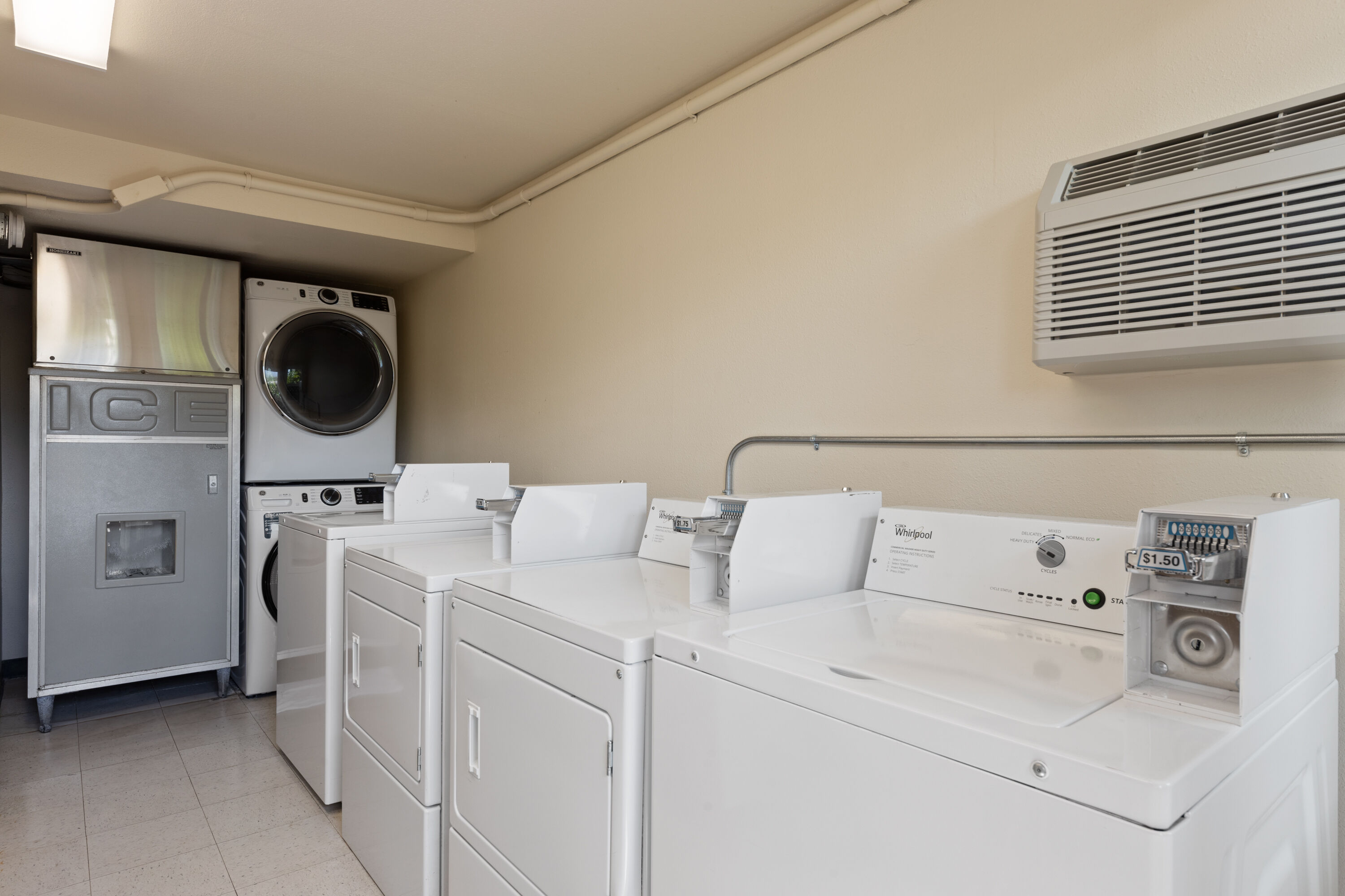 Laundry facilities at Days Inn by Wyndham Maui Oceanfront in Maui, Hawaii
