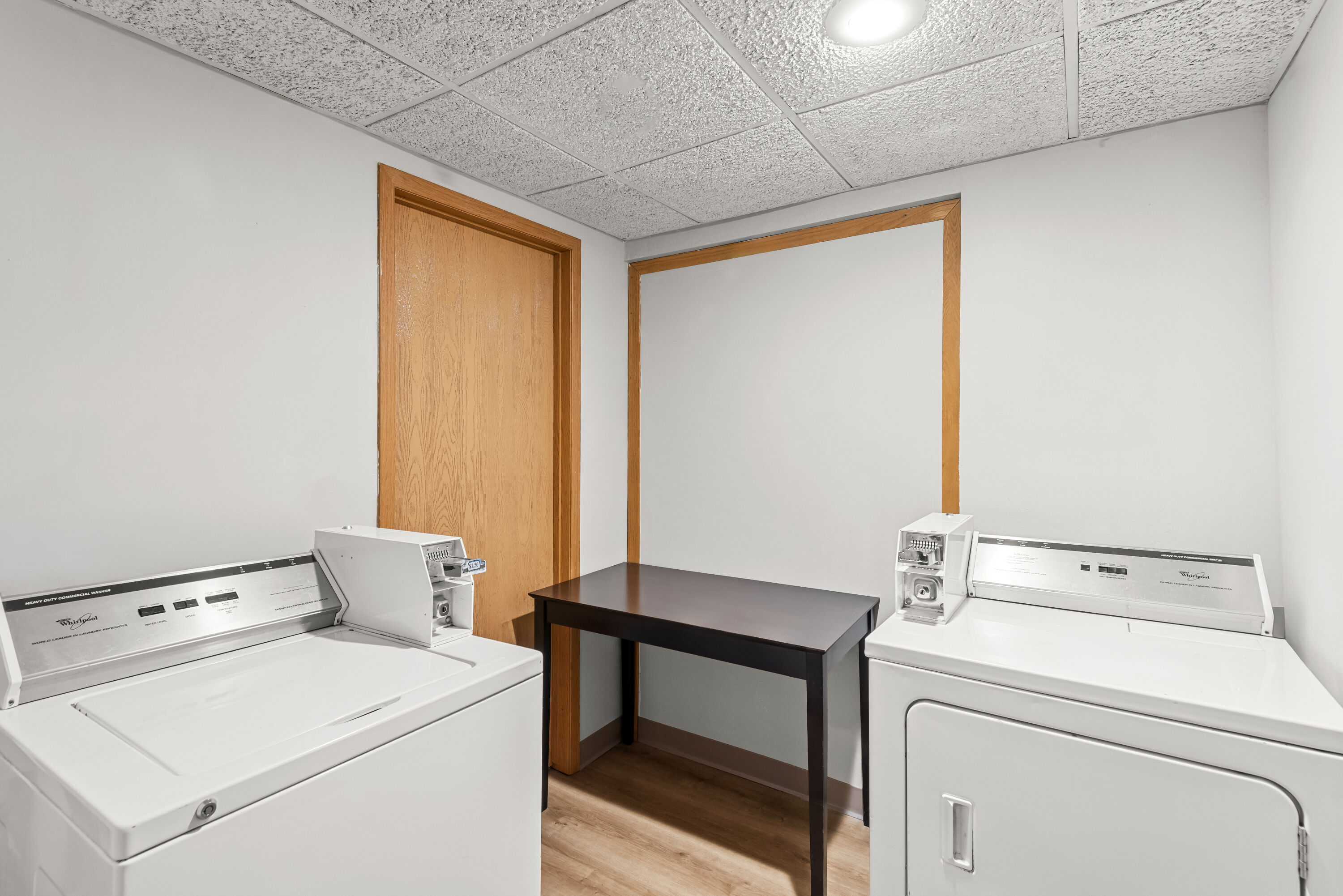 Laundry facilities at Days Inn by Wyndham Ames in Ames, Iowa