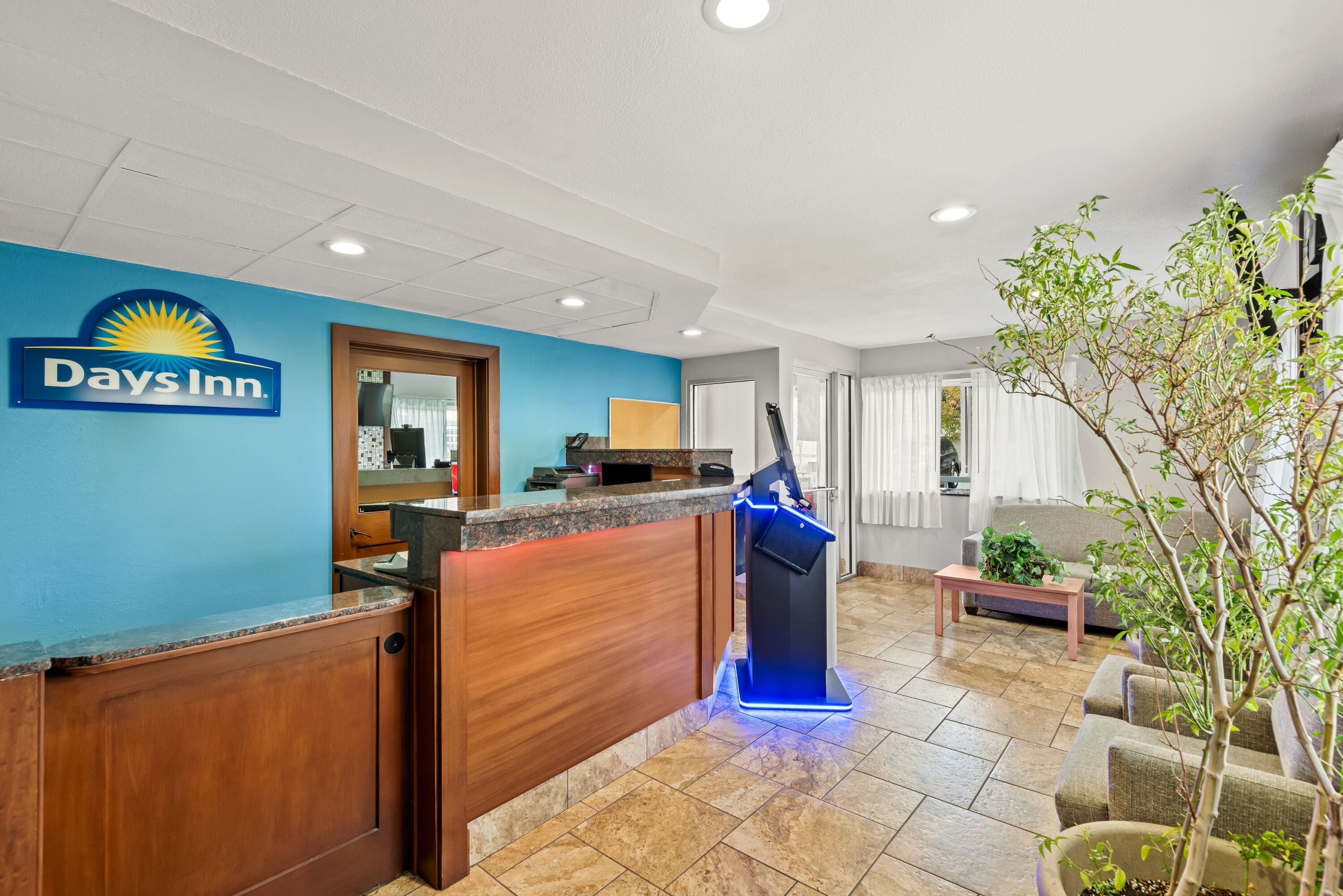 Days Inn by Wyndham Ames reception in Ames, Iowa