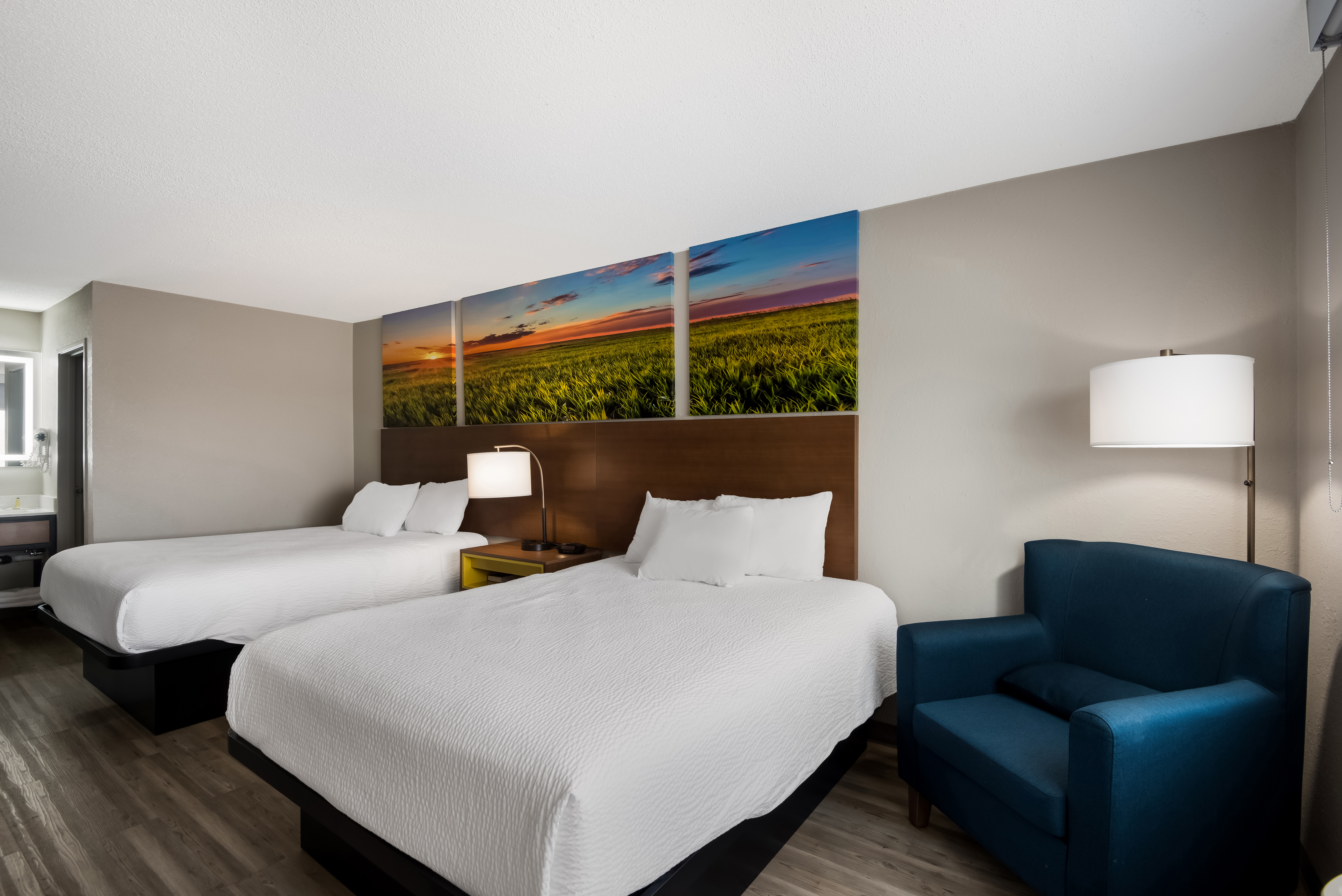 Guest room at the Days Inn by Wyndham Ankeny - Des Moines in Ankeny, Iowa