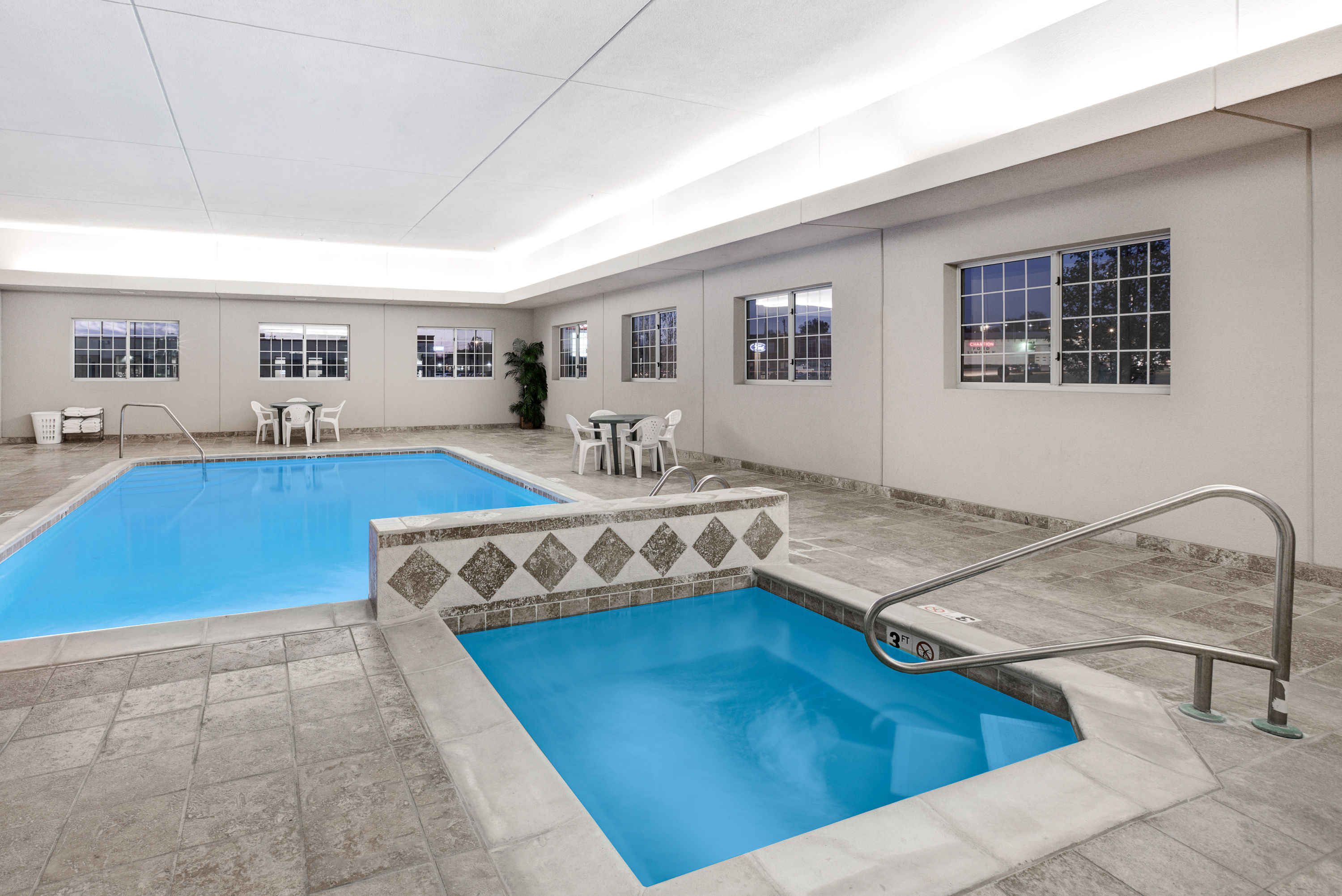 Hot tub at the Days Inn by Wyndham Carroll in Carroll, Iowa