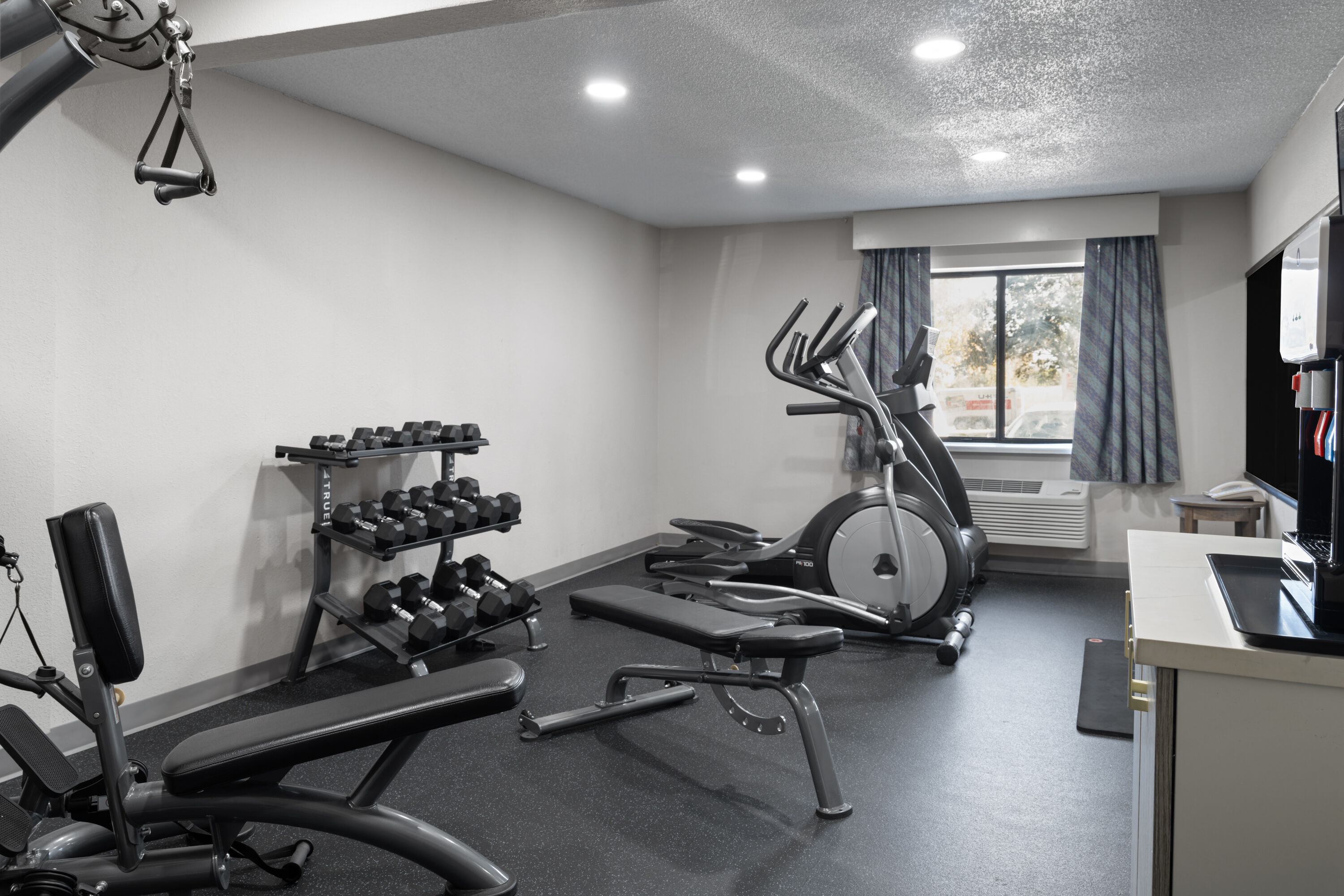 Fitness room at Days Inn by Wyndham Davenport in Davenport, Iowa