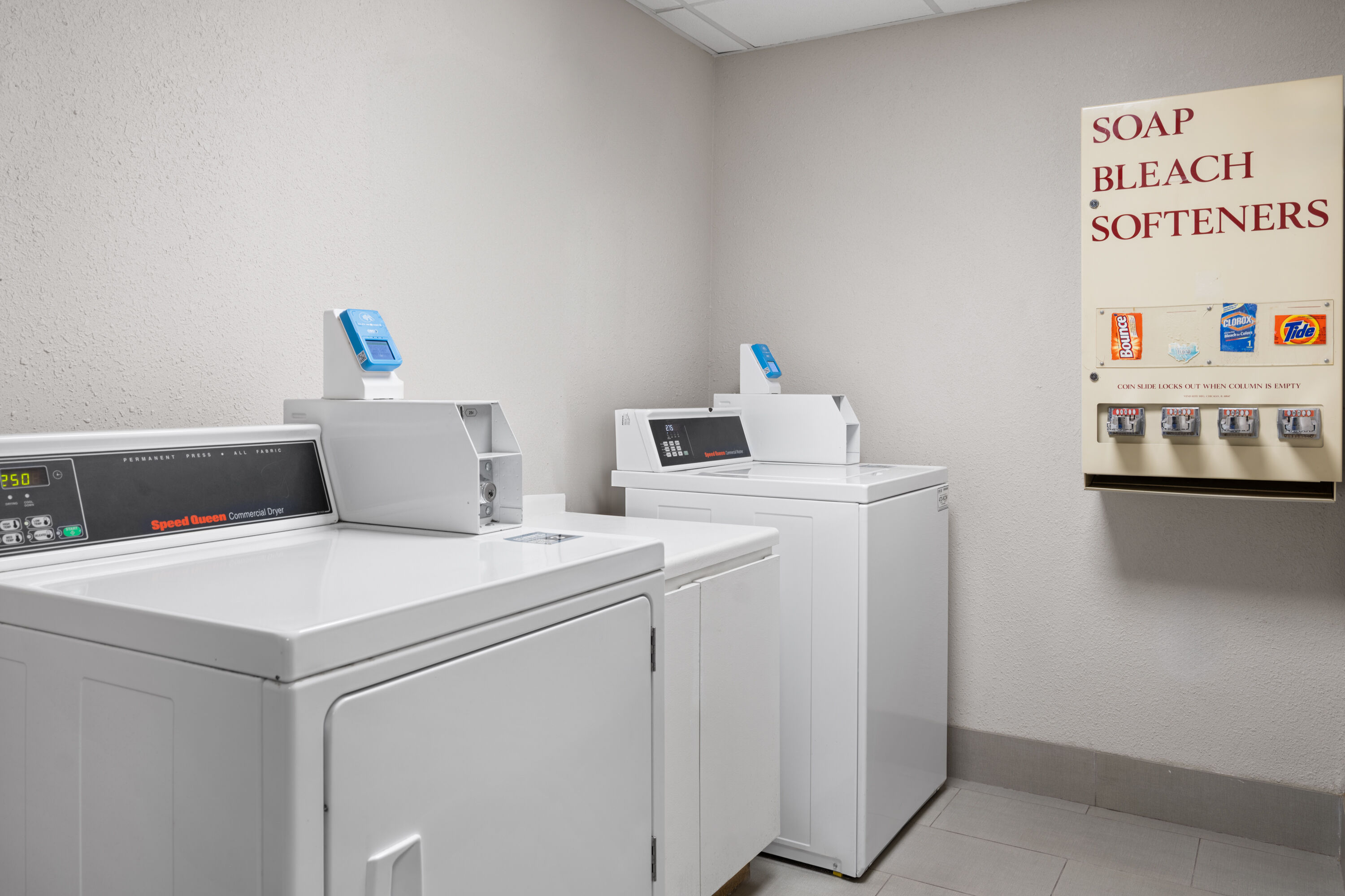 Laundry facilities at Days Inn by Wyndham Davenport in Davenport, Iowa