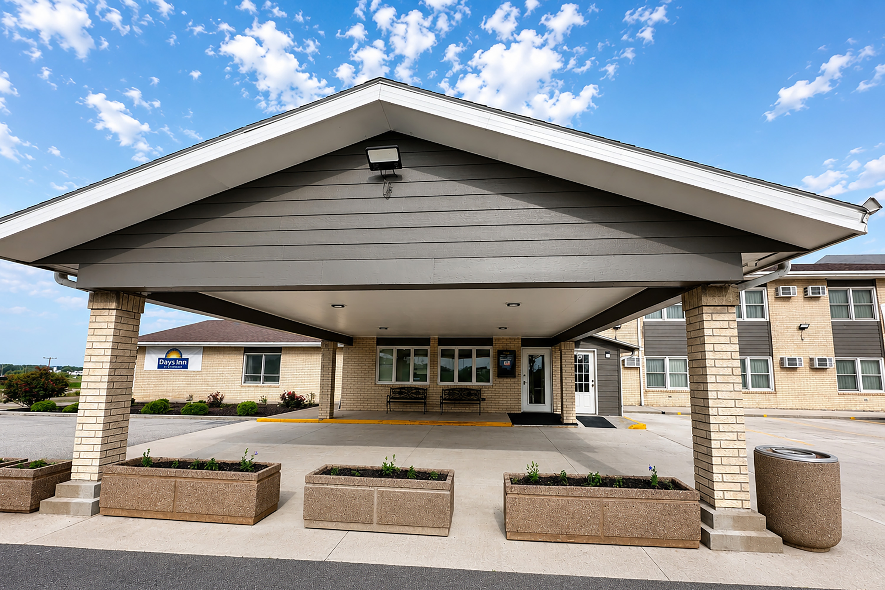 Exterior of Days Inn by Wyndham Denison IA hotel in Denison, Iowa