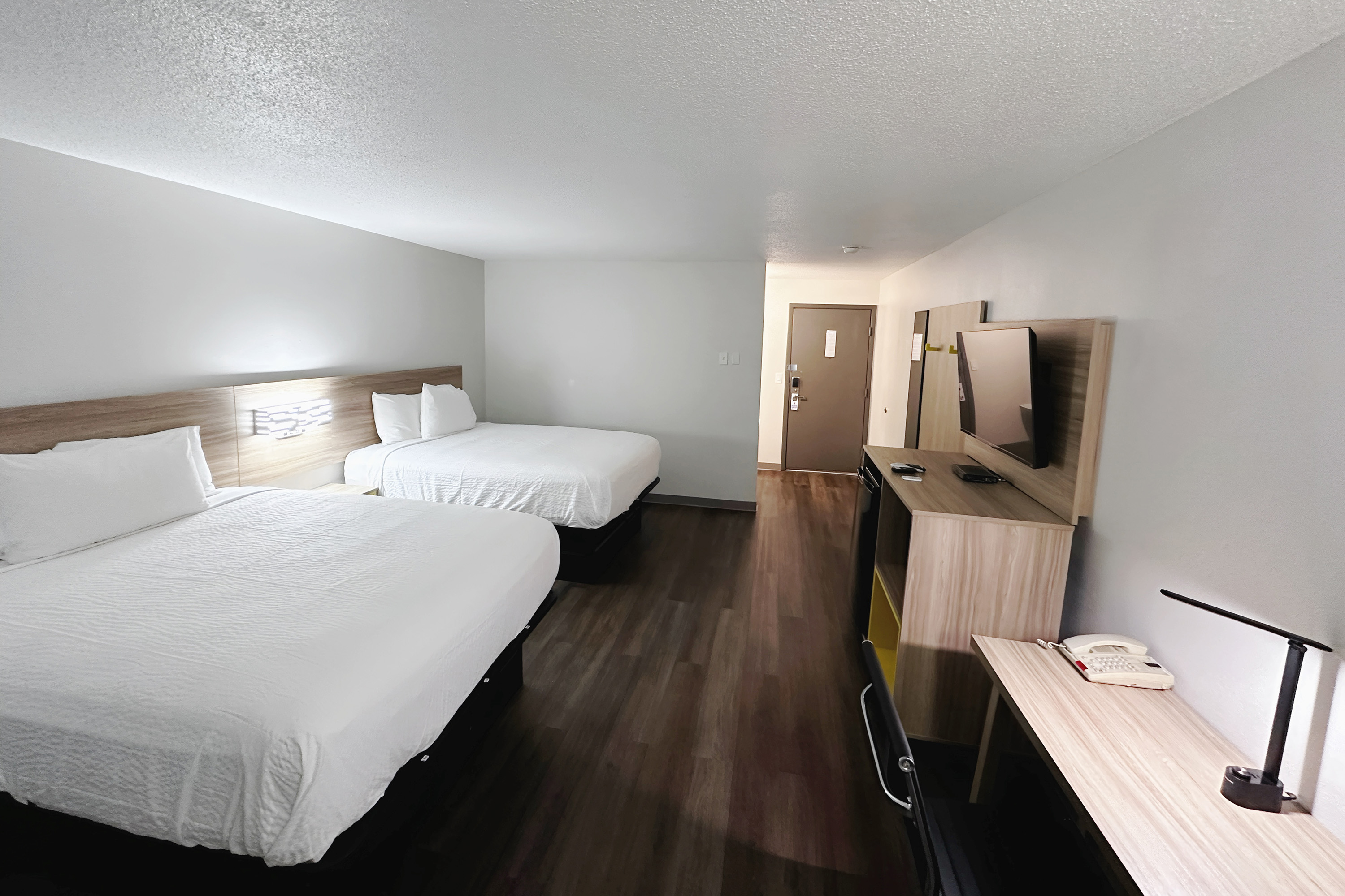 Guest room at the Days Inn by Wyndham Denison IA in Denison, Iowa
