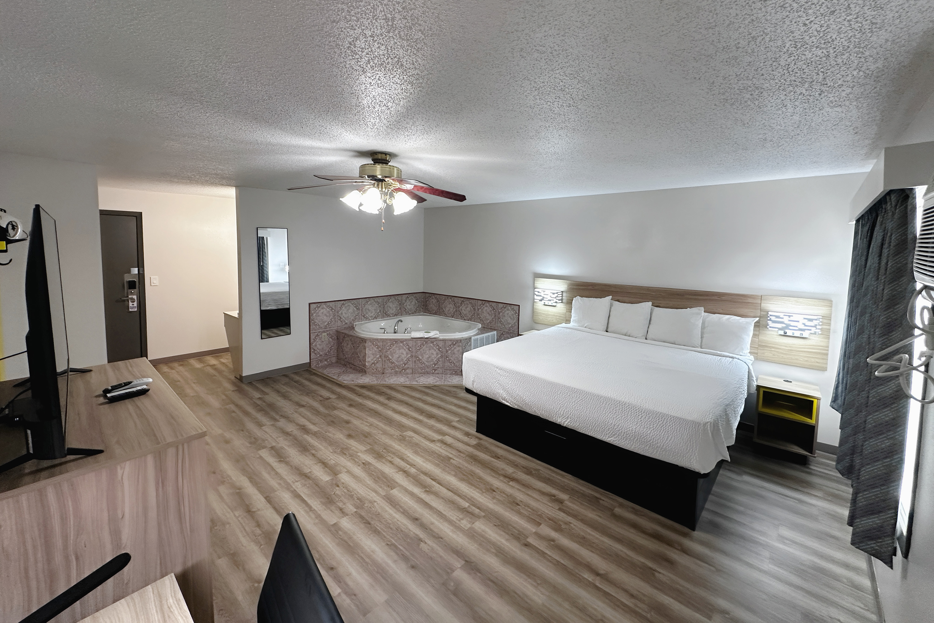 Guest room at the Days Inn by Wyndham Denison IA in Denison, Iowa