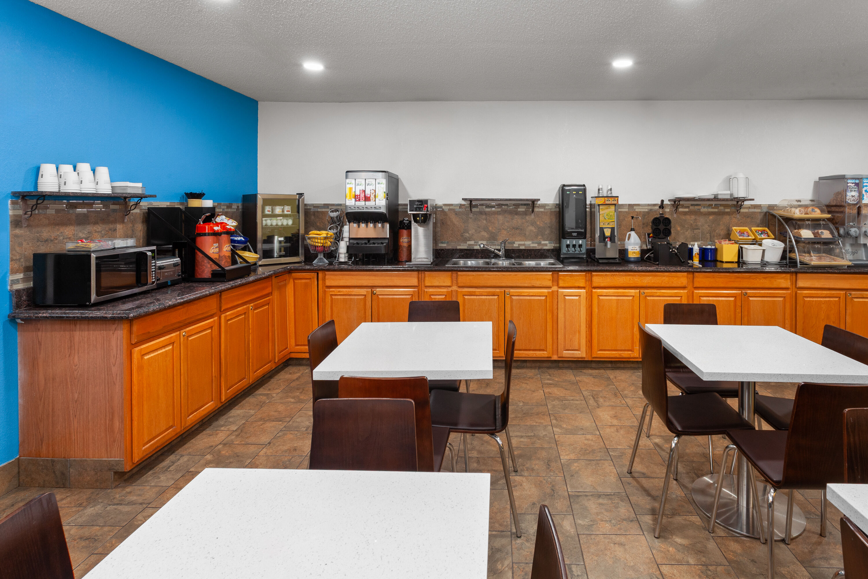 Free breakfast at Days Inn by Wyndham Mason City in Mason City, Iowa