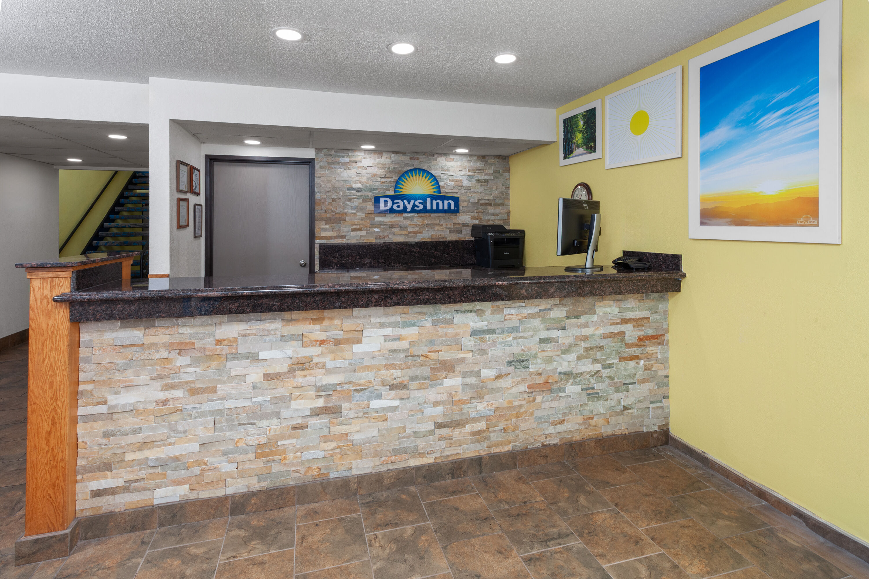 Days Inn by Wyndham Mason City reception in Mason City, Iowa