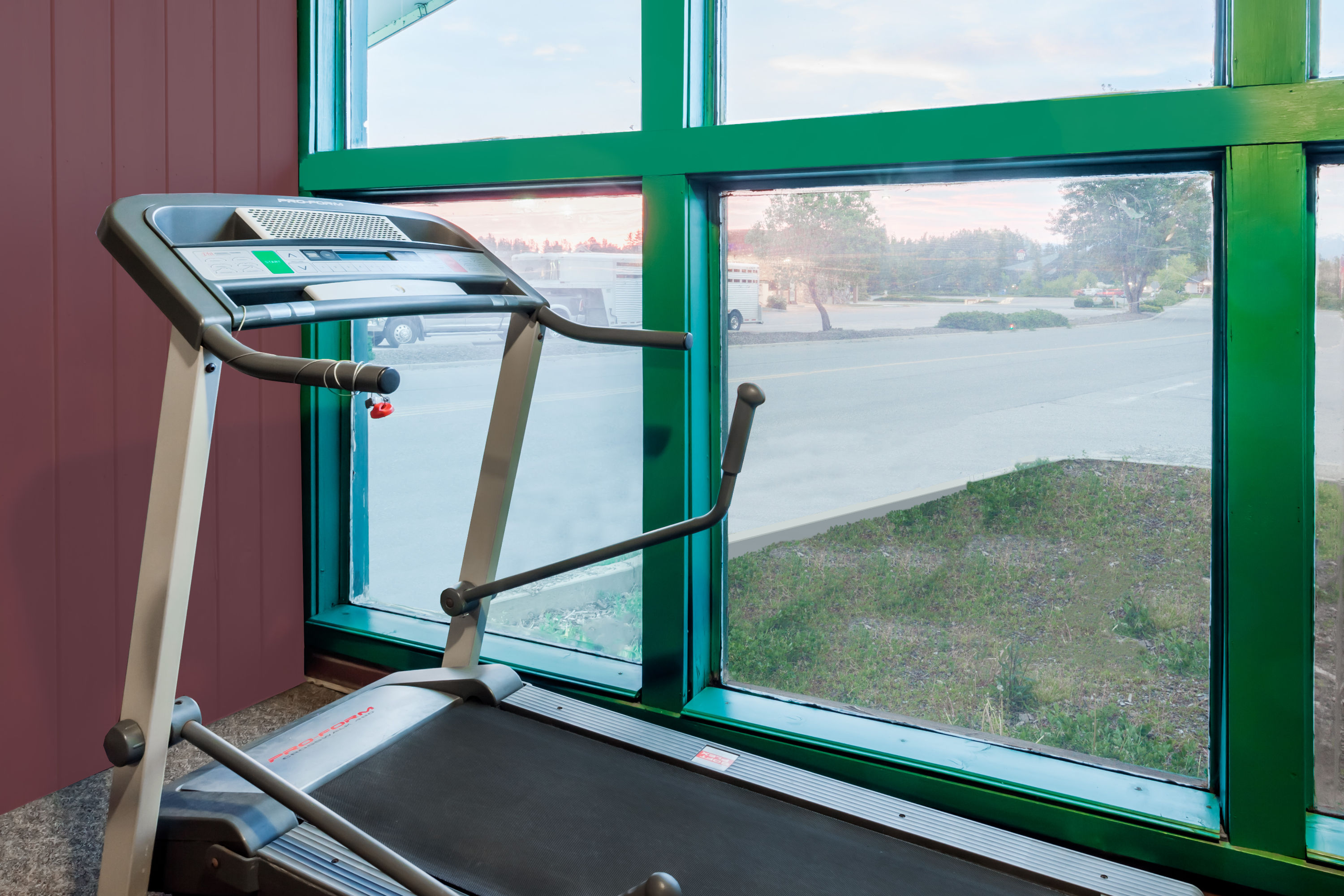 Fitness room at Days Inn by Wyndham Sandpoint in Ponderay, Idaho
