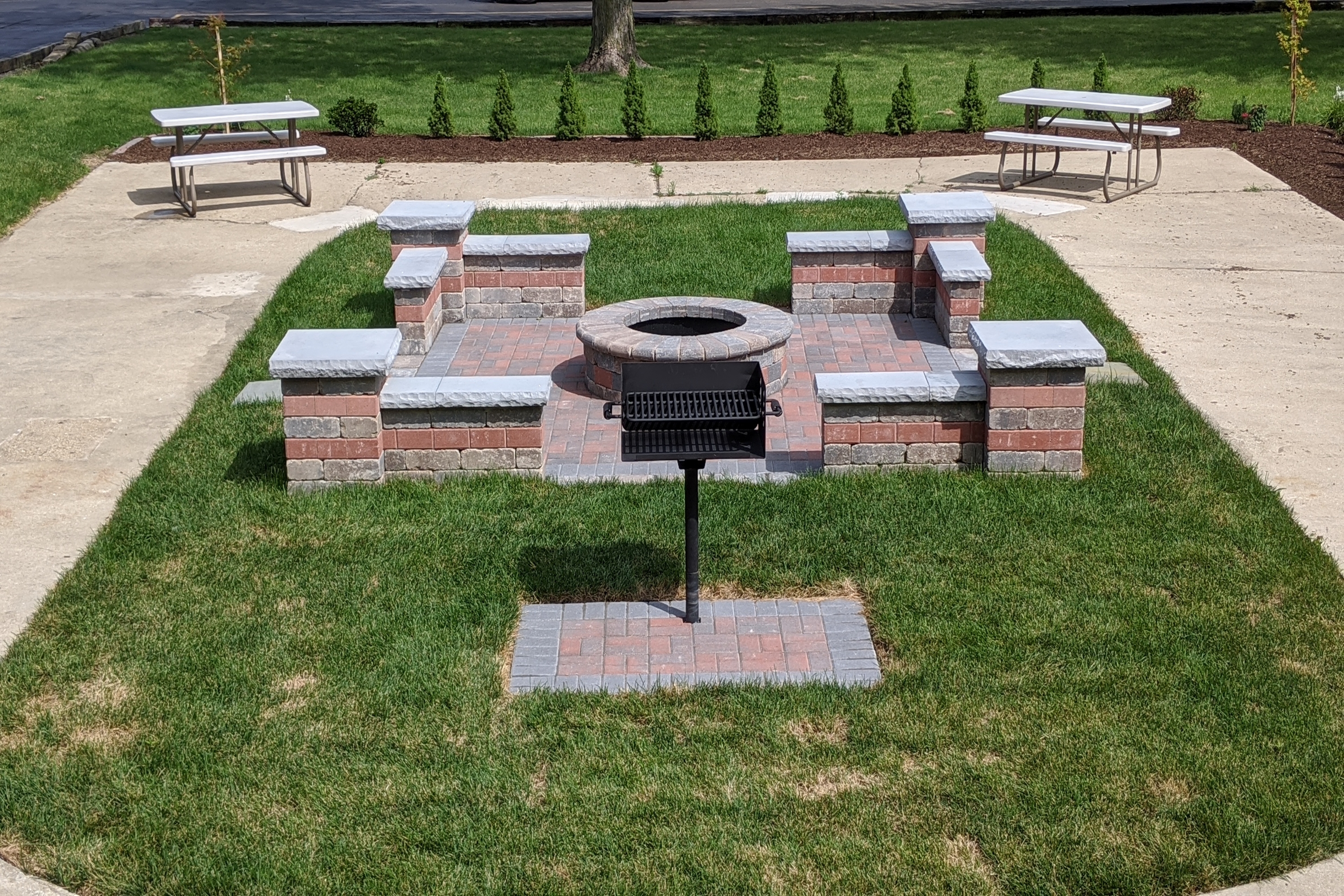 Firepit at Days Inn by Wyndham Champaign/Urbana in Champaign, Illinois