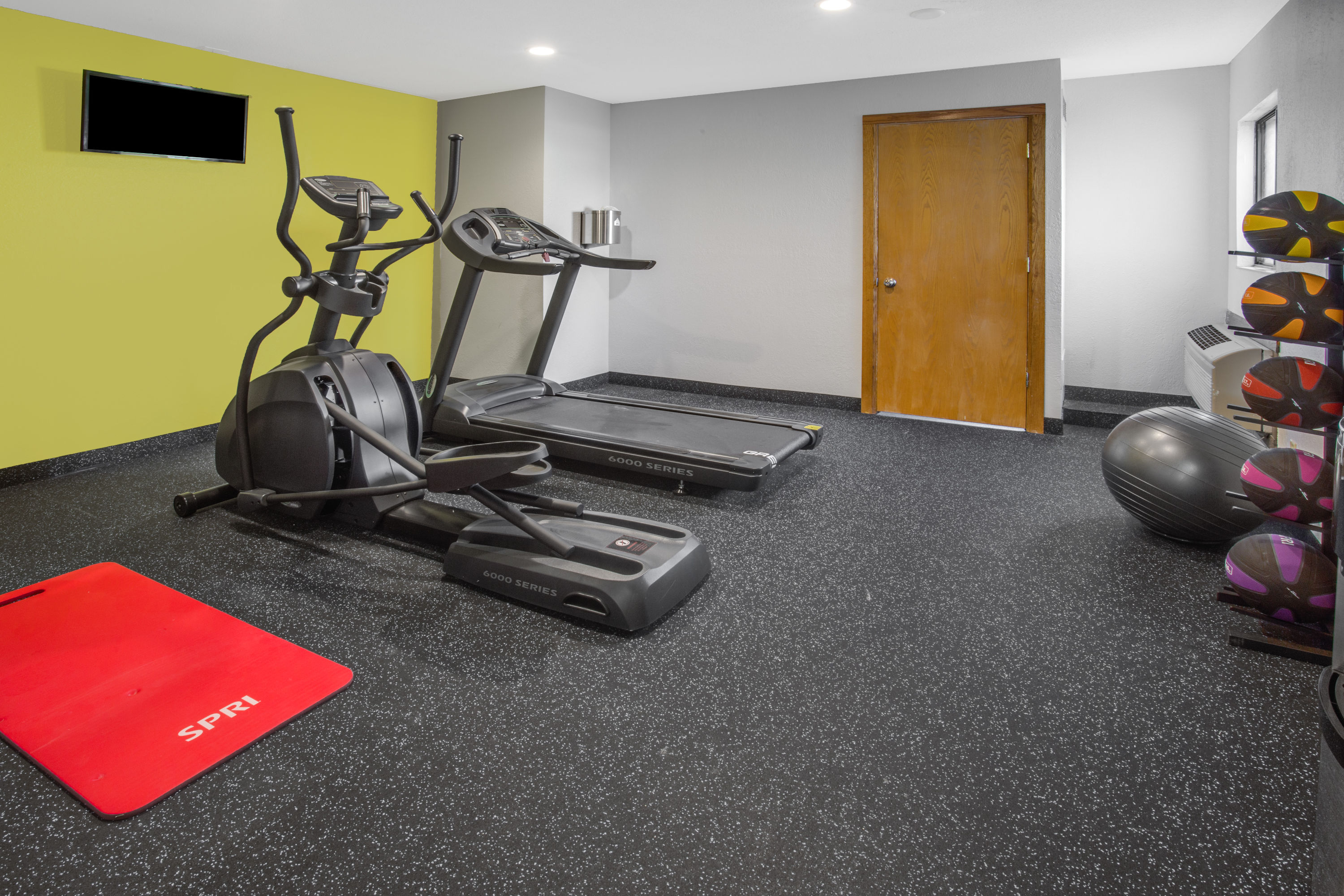 Fitness room at Days Inn by Wyndham Le Roy/Bloomington Southeast in Le Roy, Illinois