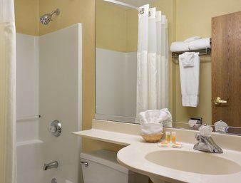 Guest room at the Days Inn & Suites by Wyndham Lafayette IN in Lafayette, Indiana