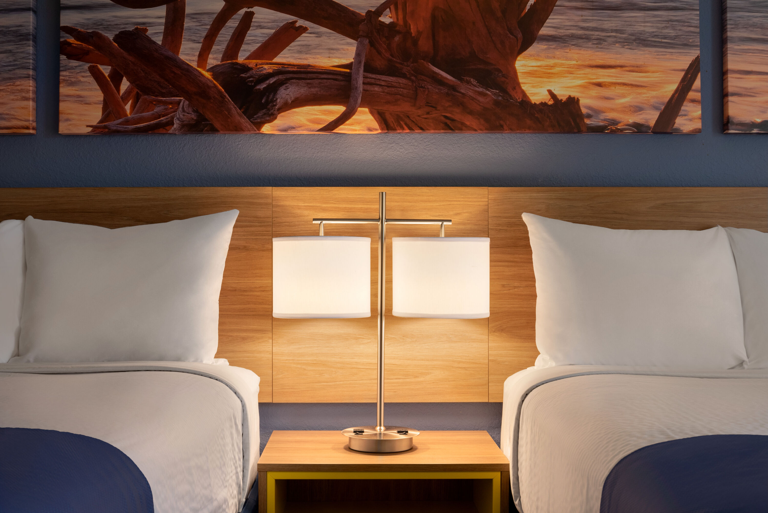 Guest room at the Days Inn & Suites by Wyndham Merrillville in Merrillville, Indiana