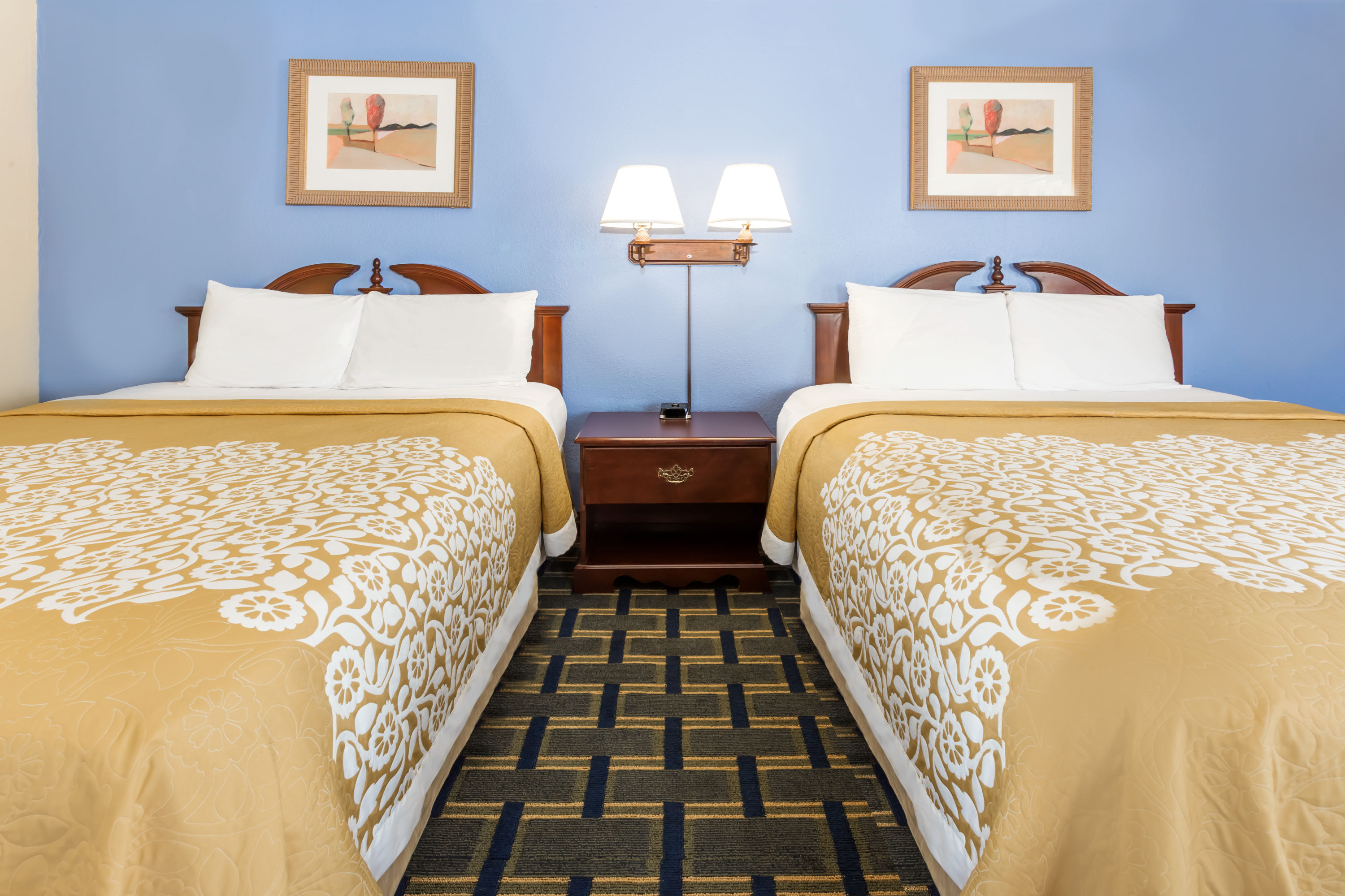 Guest room at the Days Inn by Wyndham Plymouth in Plymouth, Indiana